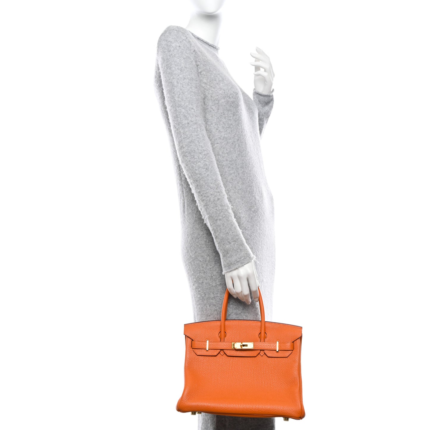 Togo Birkin 30 Orange