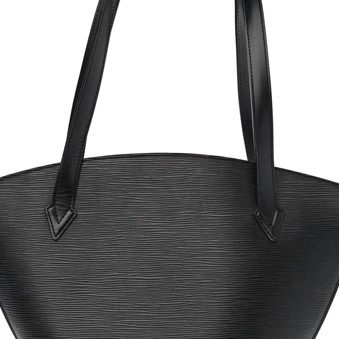 Epi Saint Jacques PM Long Straps Black