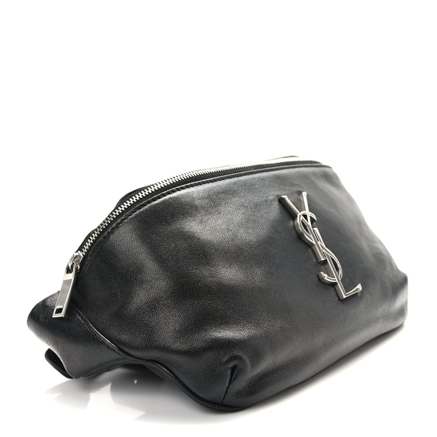 Calfskin Monogram Belt Bag Black