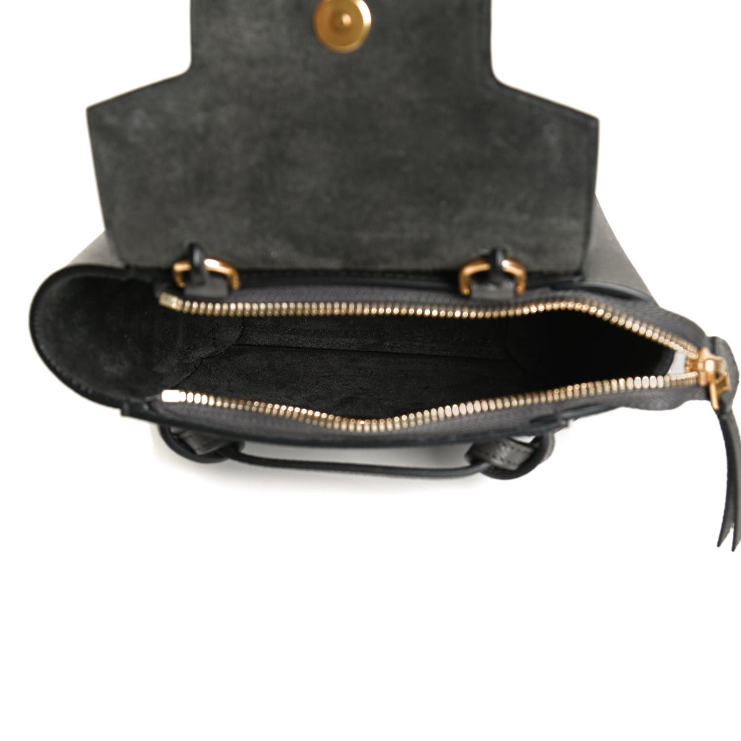 Grained Calfskin Pico Belt Bag Grey