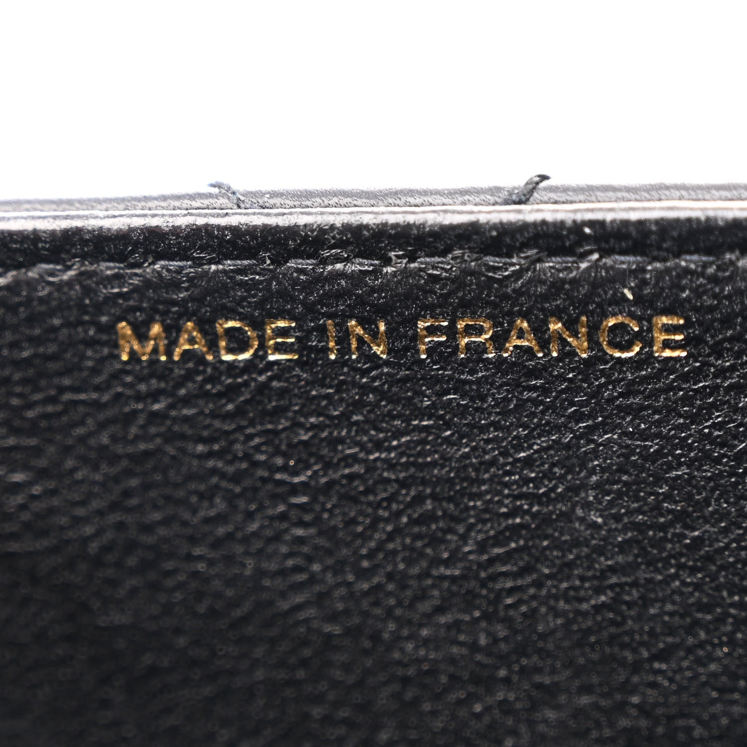 Chanel Calfskin Stitched Medium Single Flap Black 7 of 15