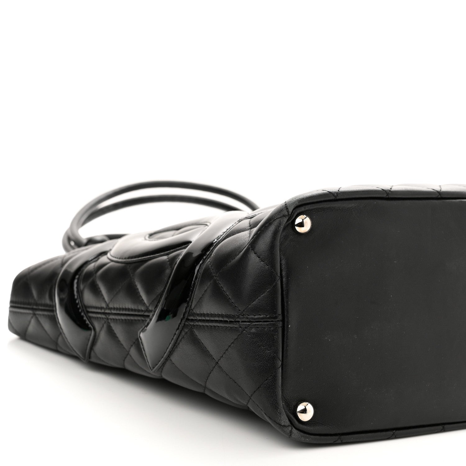 Chanel Calfskin Quilted Medium Cambon Tote Black 8 of 9