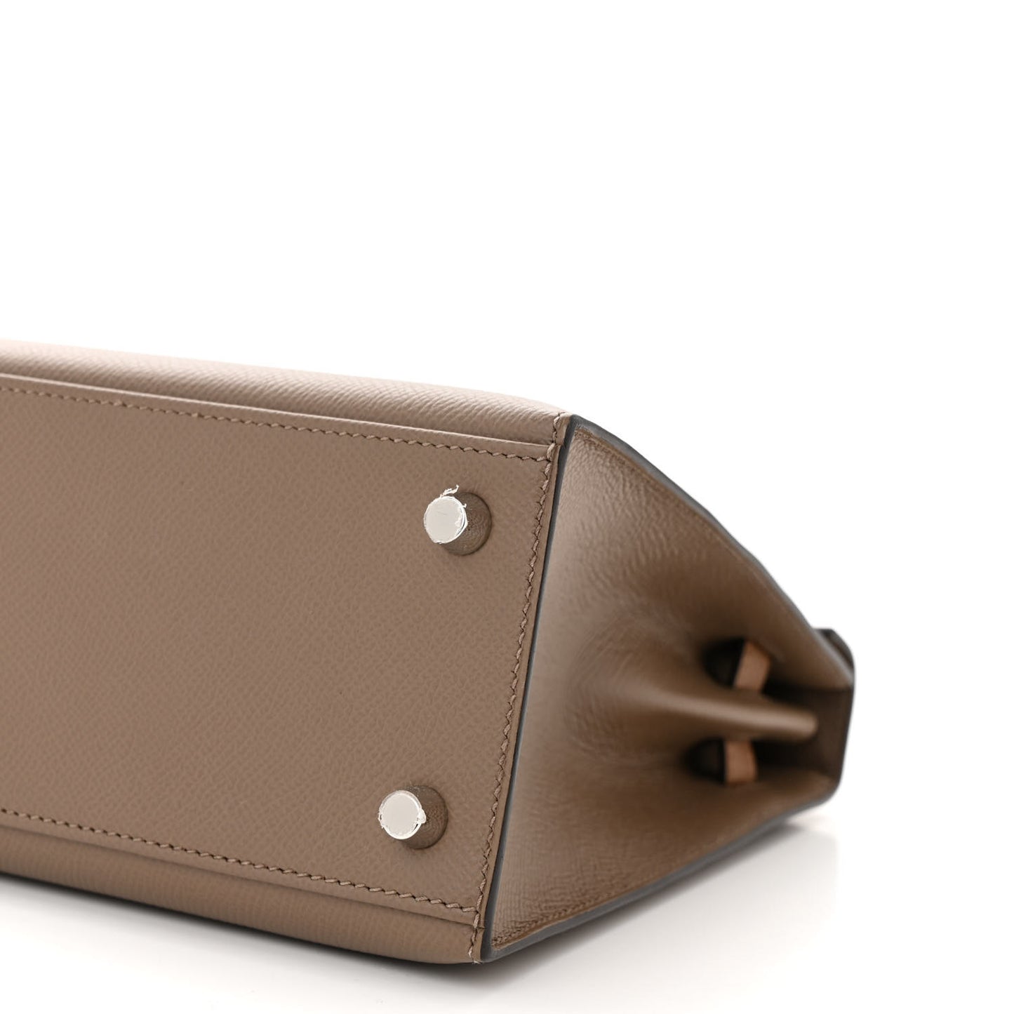 Epsom Tri-Color Kelly Sellier 25 Etoupe Alezan Biscuit