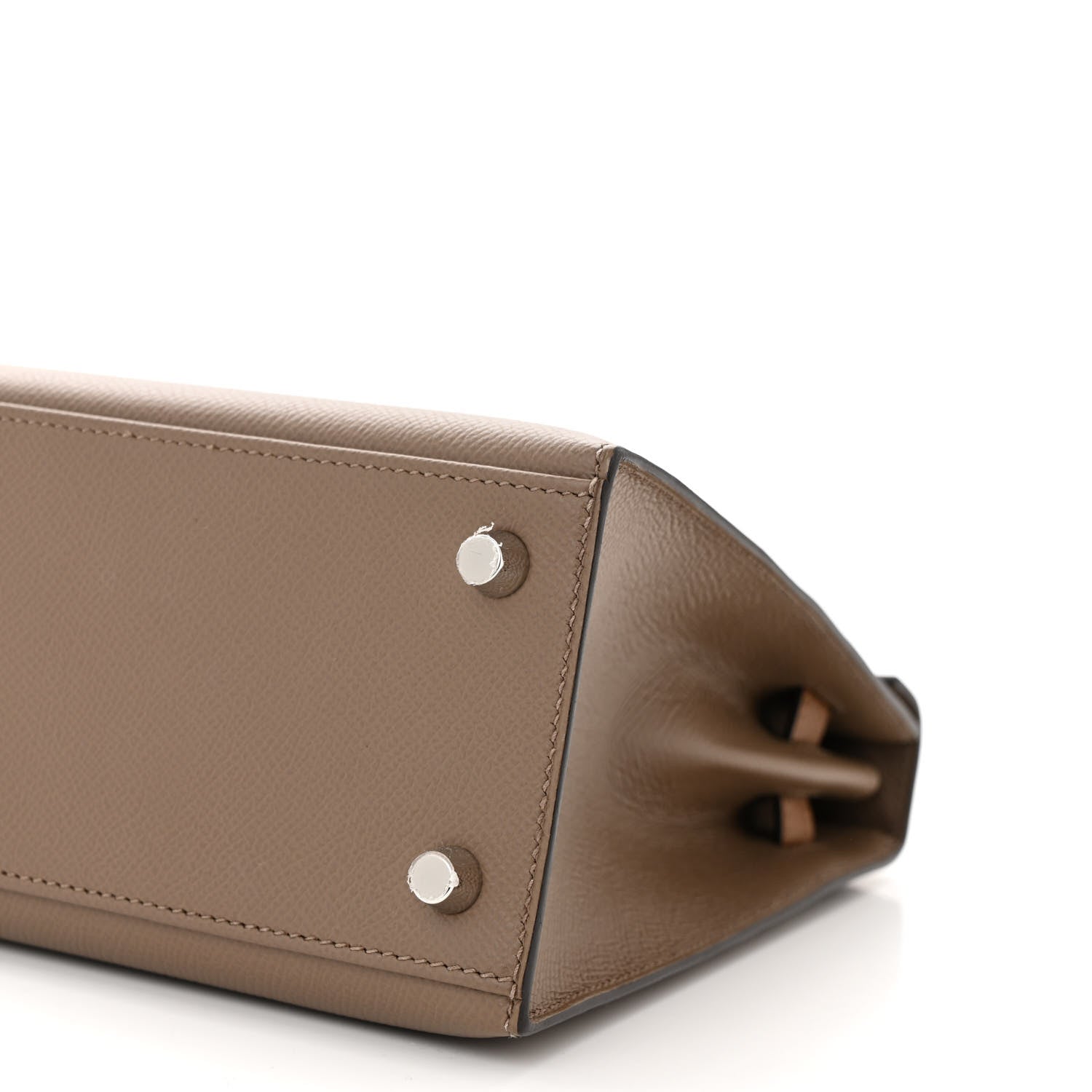 Hermes Epsom Tri-Color Kelly Sellier 25 Etoupe Alezan Biscuit 10 of 11