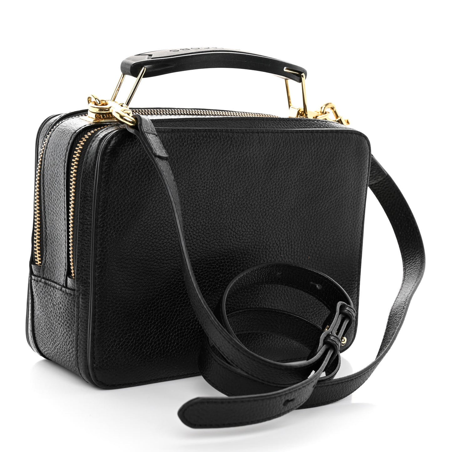 Calfskin The Box 20 Crossbody Black