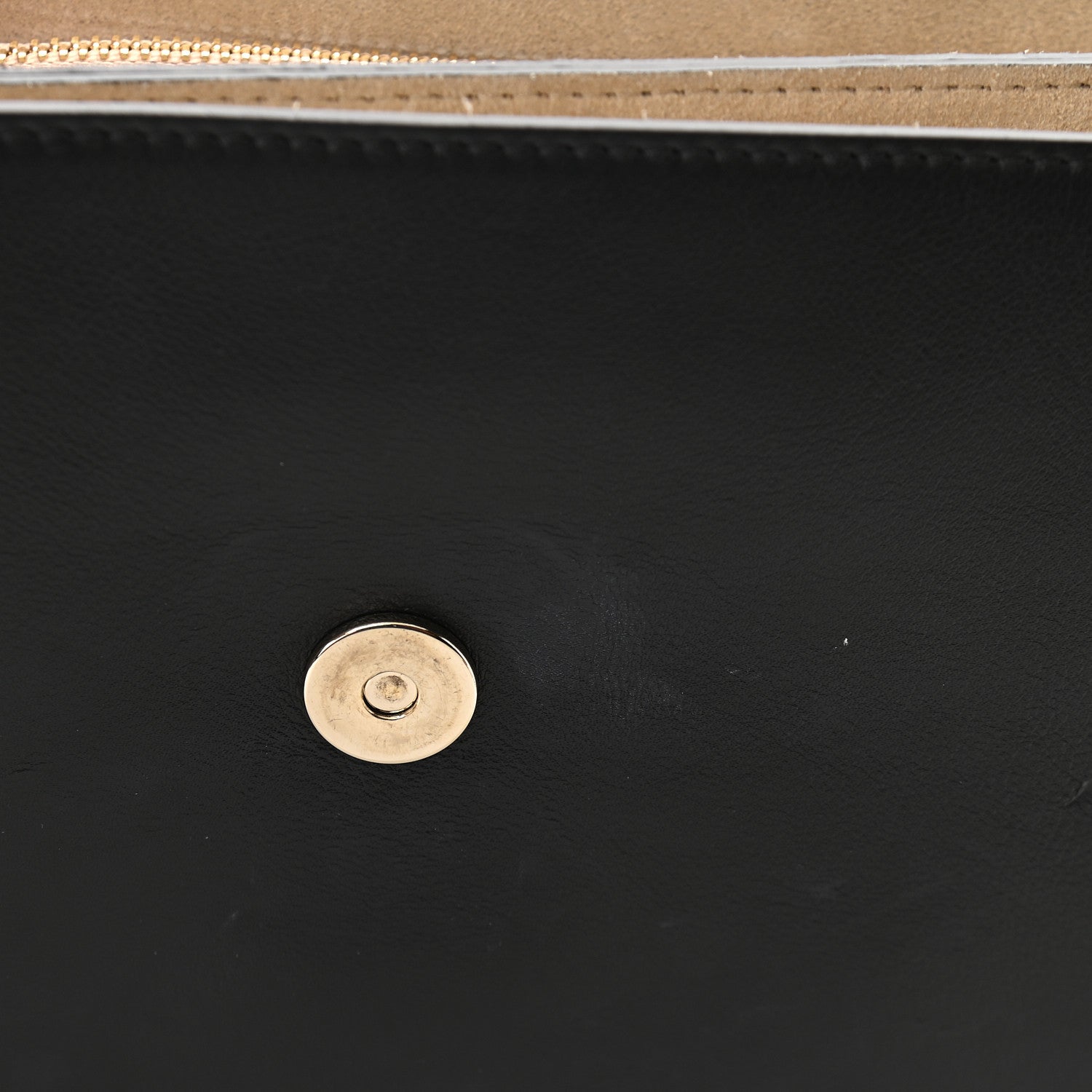 Chloe Suede Calfskin Medium Faye Shoulder Bag Black 9 of 10