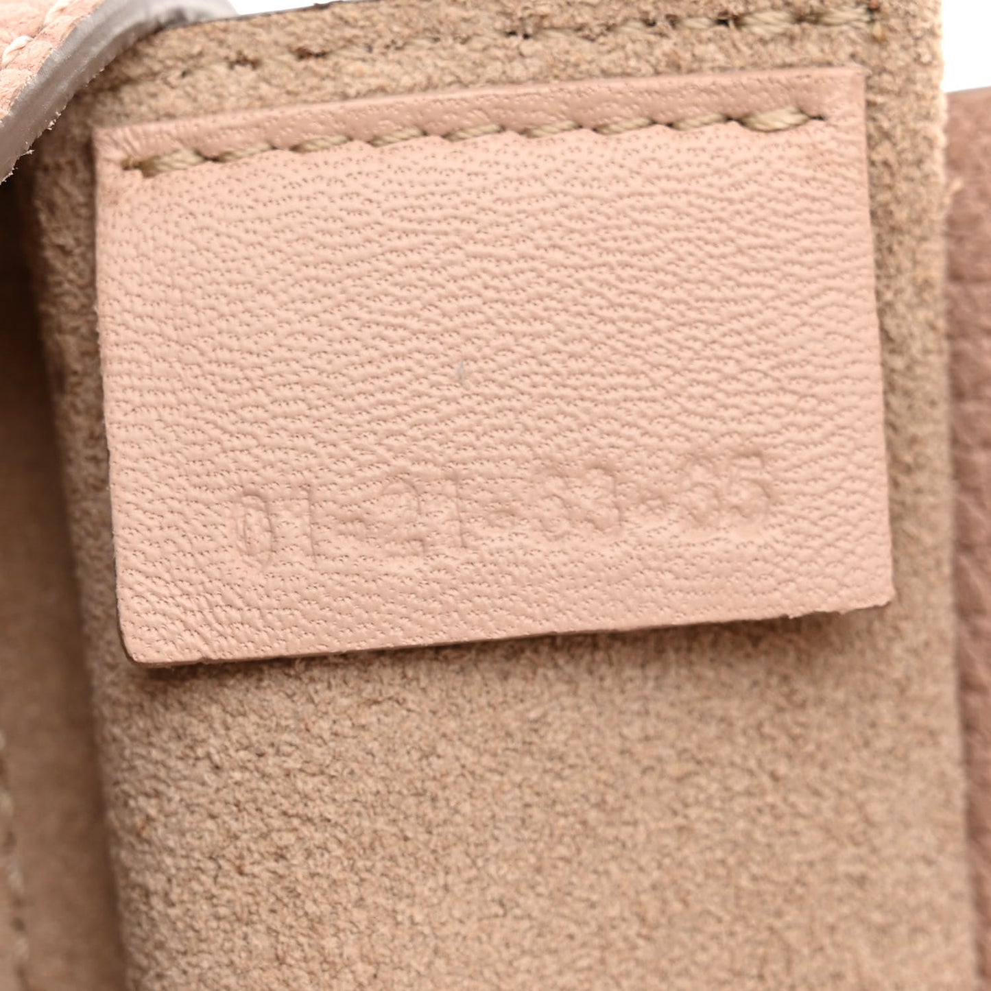 Grained Lambskin Mini Drew Crossbody Backpack Cement Pink