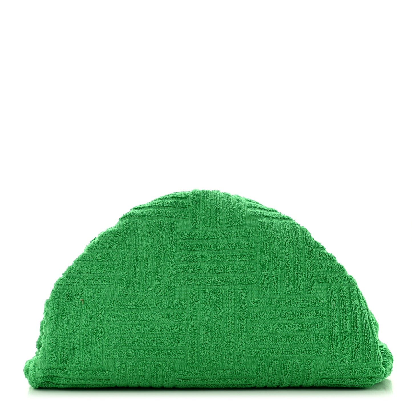 Sponge Fabric The Pouch Oversized Clutch Grass