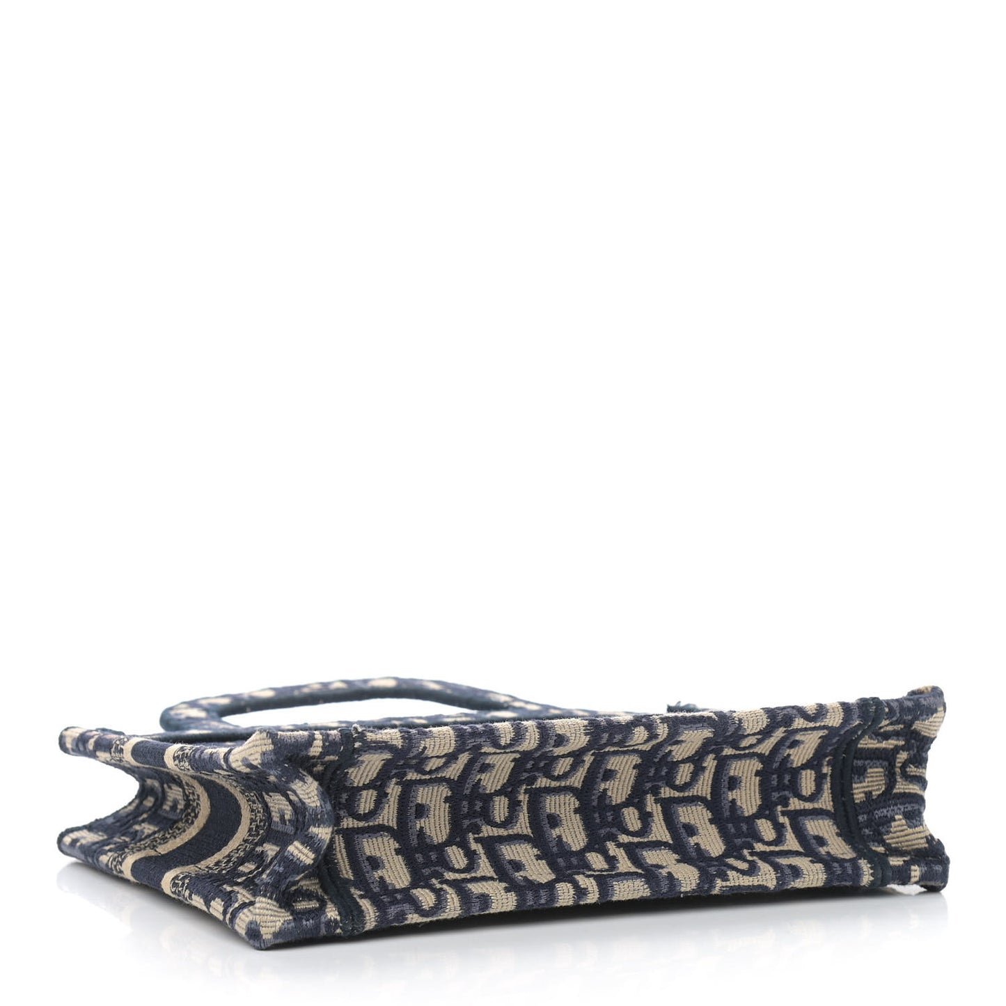 Oblique Mini Book Tote Blue Multicolor