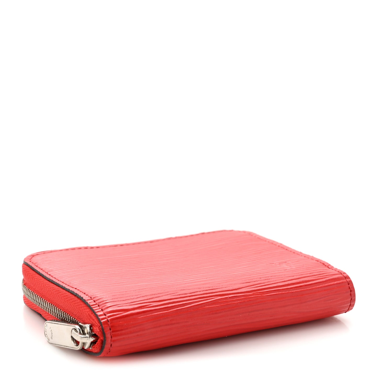 Epi Zippy Coin Purse Coquelicot