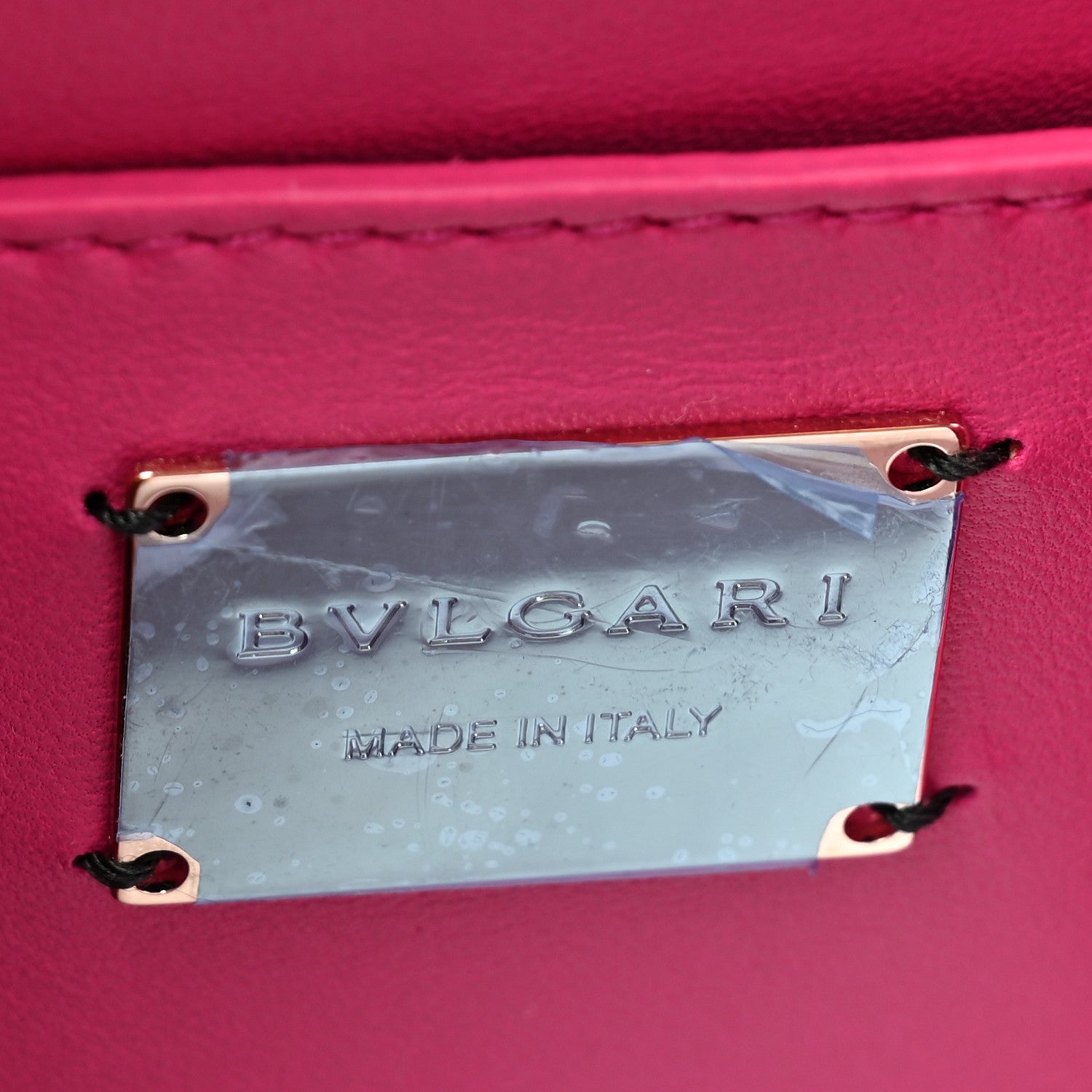Bulgari Quilted Nappa Smooth Calfskin Serpenti Forever Diamond Blast Pink 7 of 11