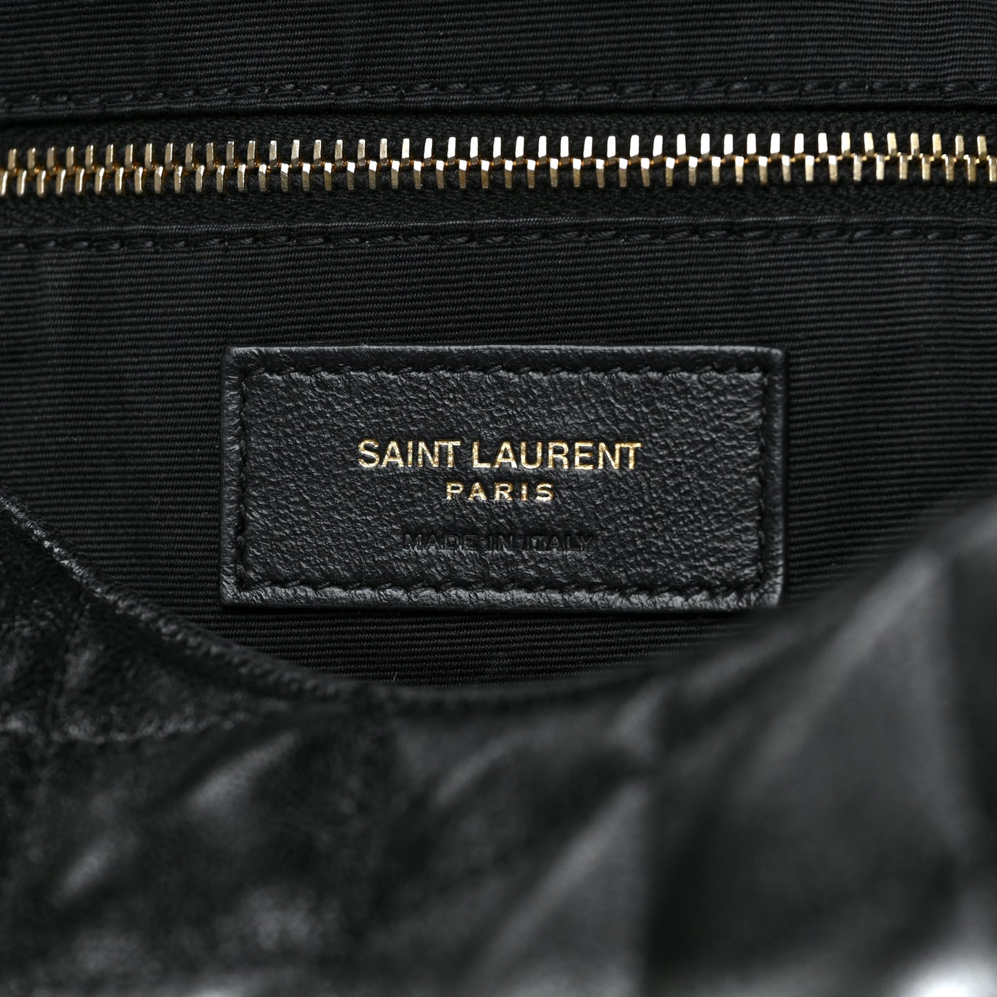 Lambskin Quilted Maxi Icare Shopping Tote Black