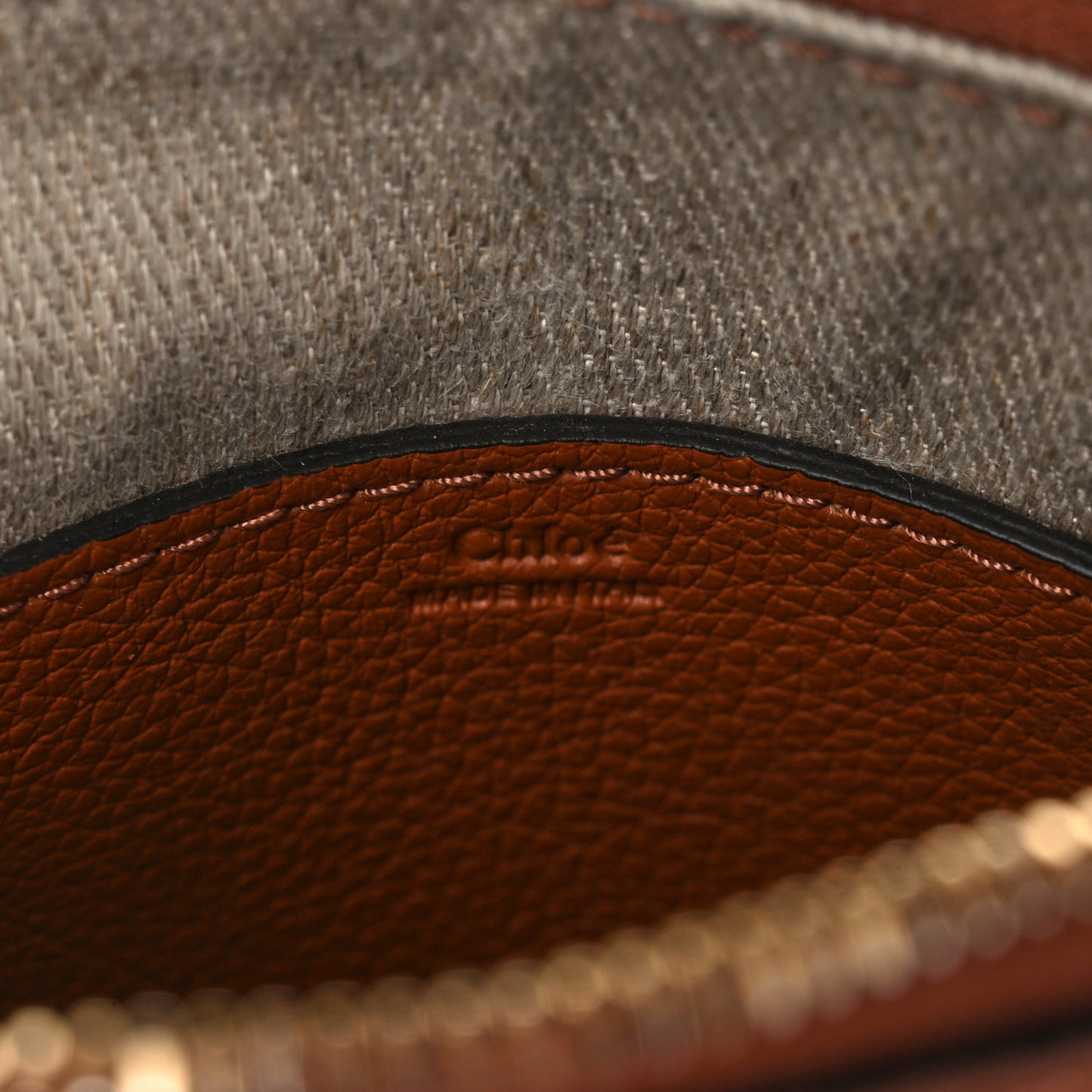 Calfskin Mini Marcie Satchel Tan