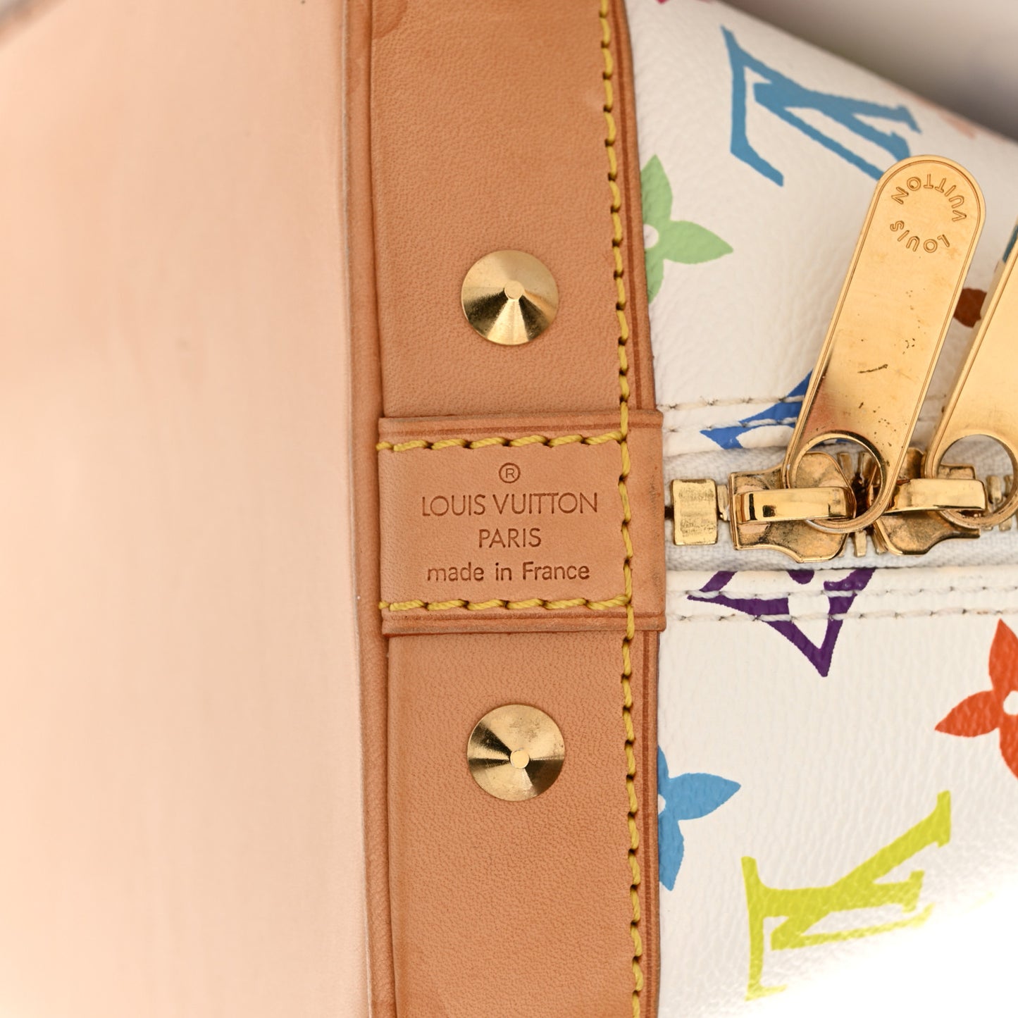 Monogram Multicolor Alma White