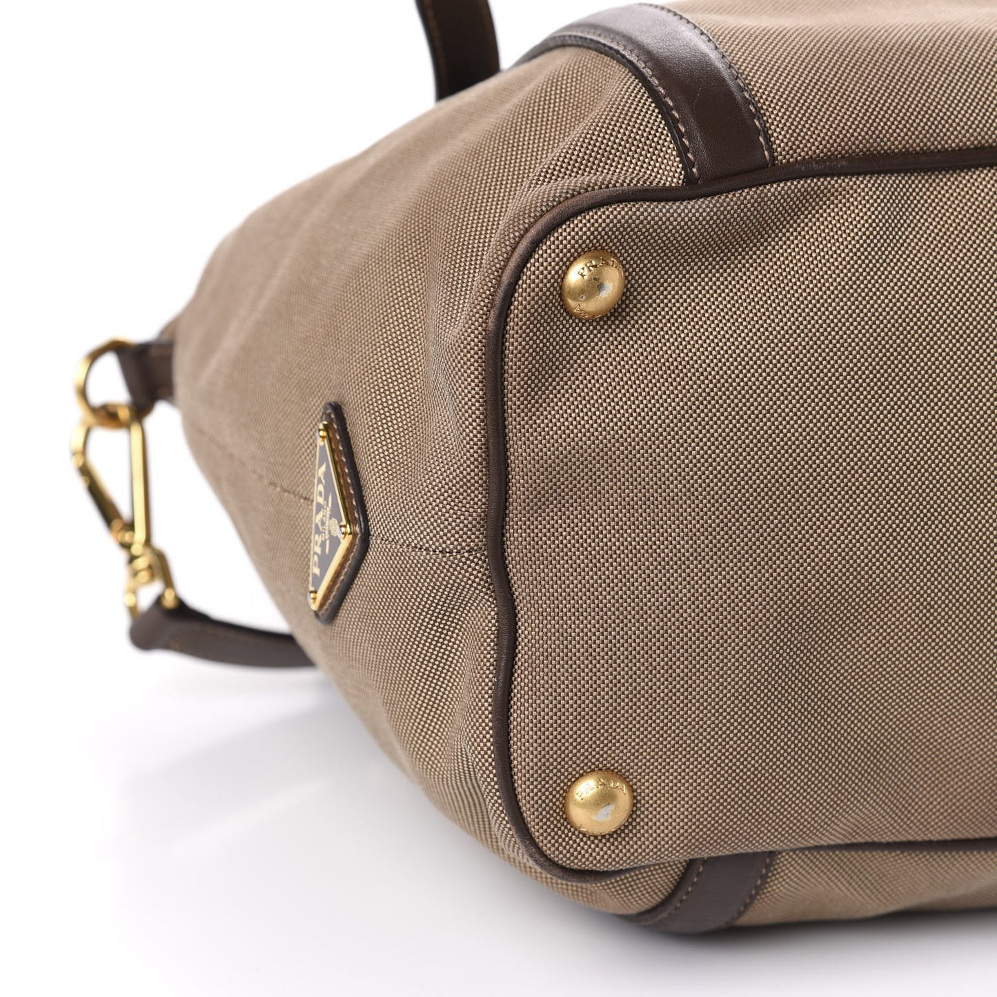 Jacquard Logo Tote Corda Bruciato