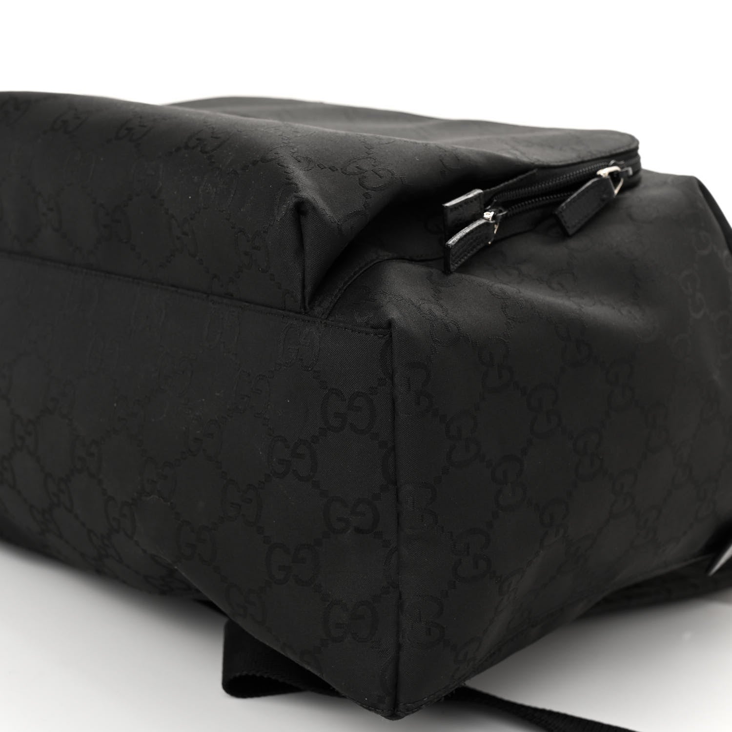 Gucci Nylon Monogram Medium Backpack Black 9 of 9