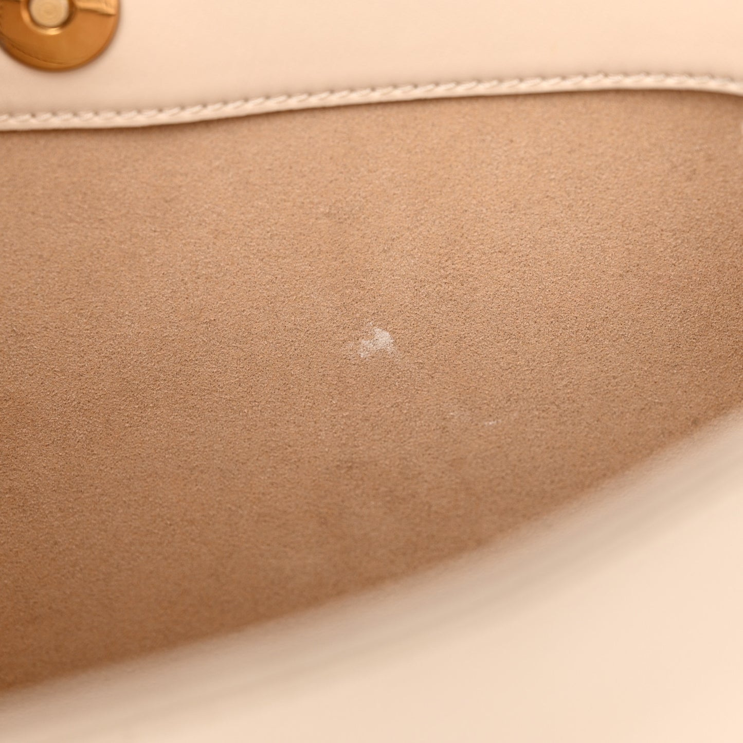 Eco Alter Nappa Frayme Shoulder Bag Pure White