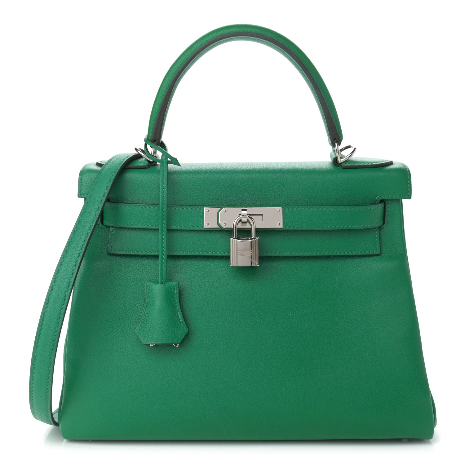 Hermes Evercolor Kelly Retourne 28 Vert Vertigo 1 of 10