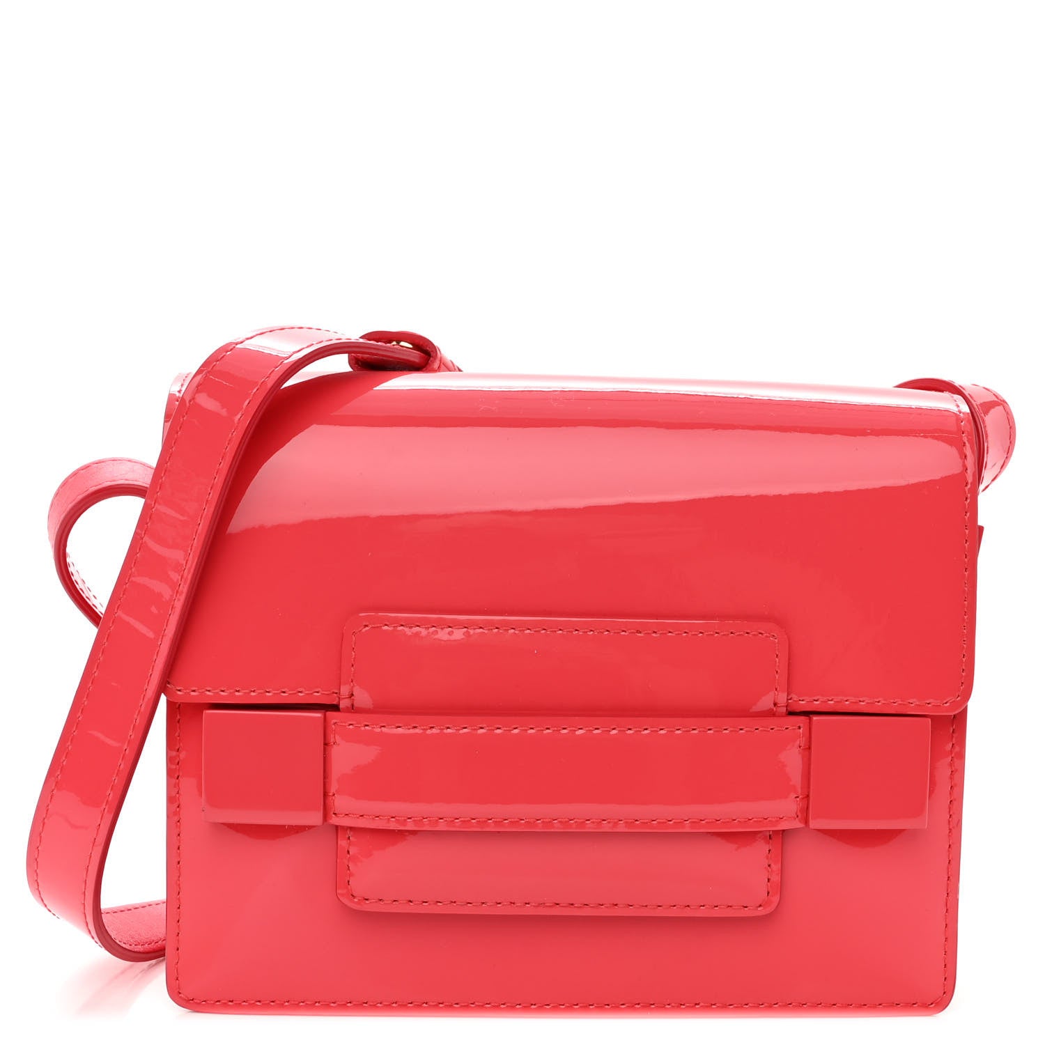 Delvaux Vernis Mini Madame Crossbody Rose Candy 1 of 10