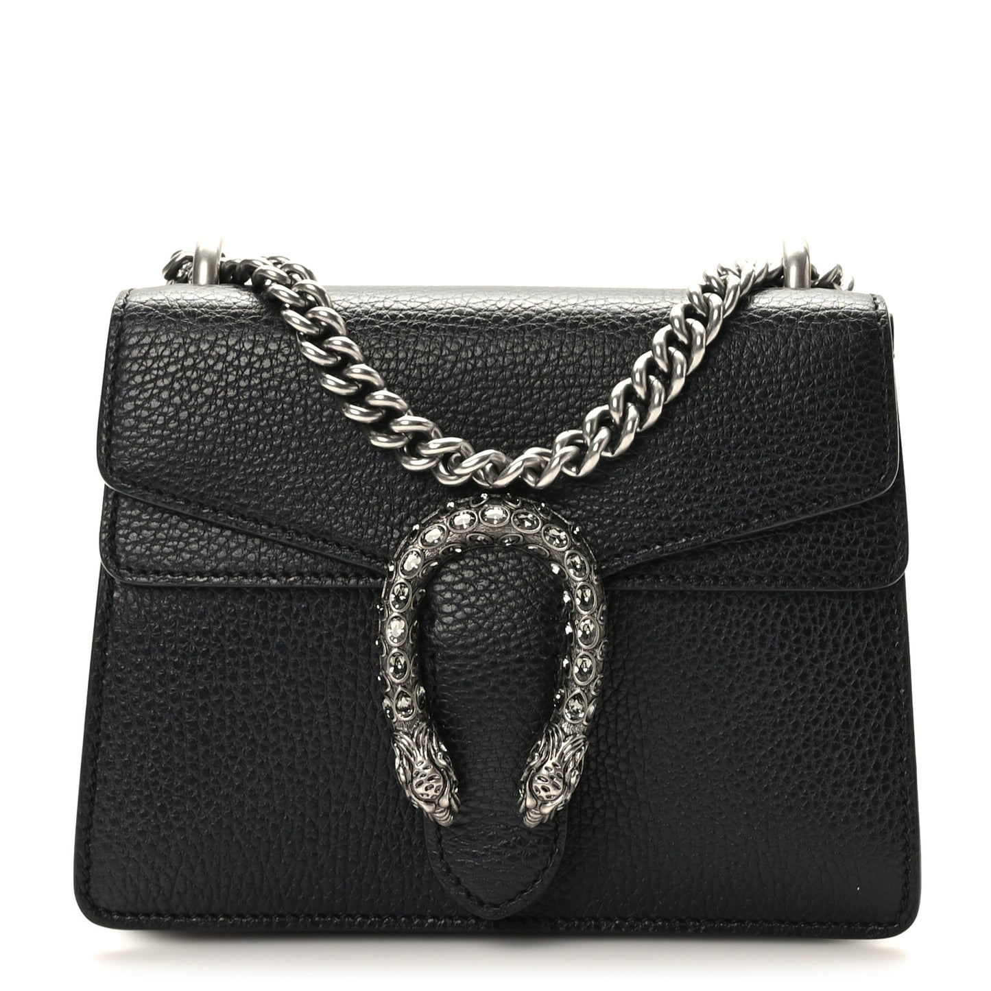 Calfskin Mini Dionysus Shoulder Bag Black