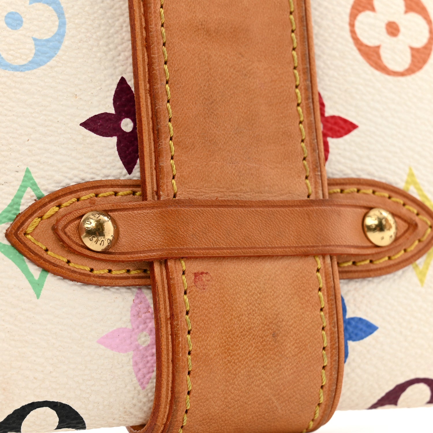 Louis Vuitton Monogram Multicolor Shirley White 11 of 11