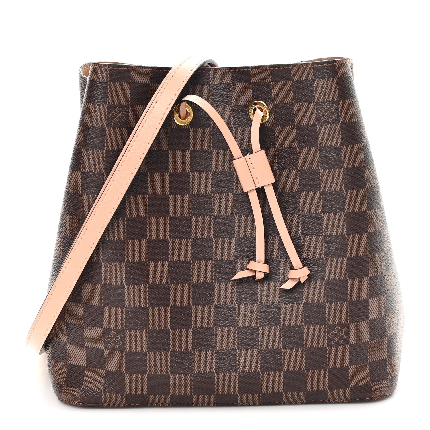 Louis Vuitton Damier Ebene Neonoe MM Venus Pink 1845104 – FASHIONPHILE
