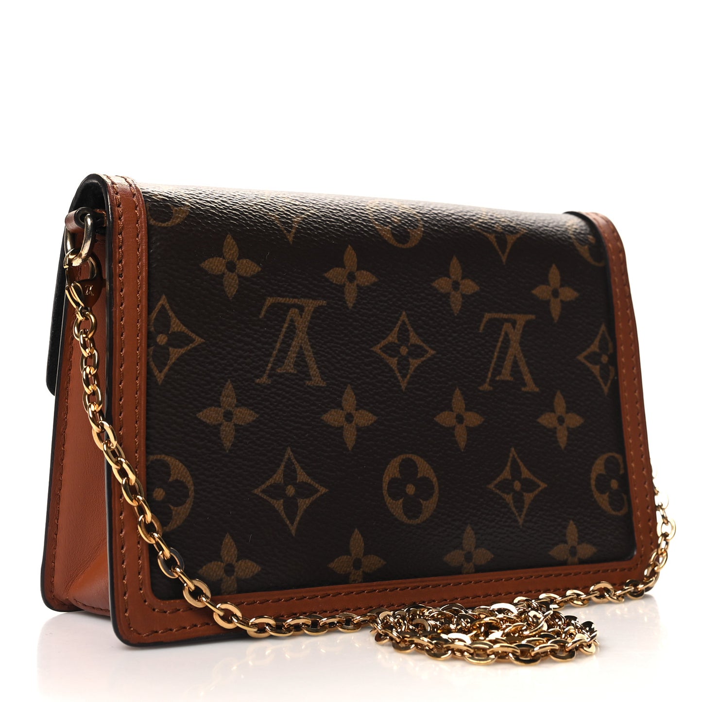 Reverse Monogram Dauphine Chain Wallet