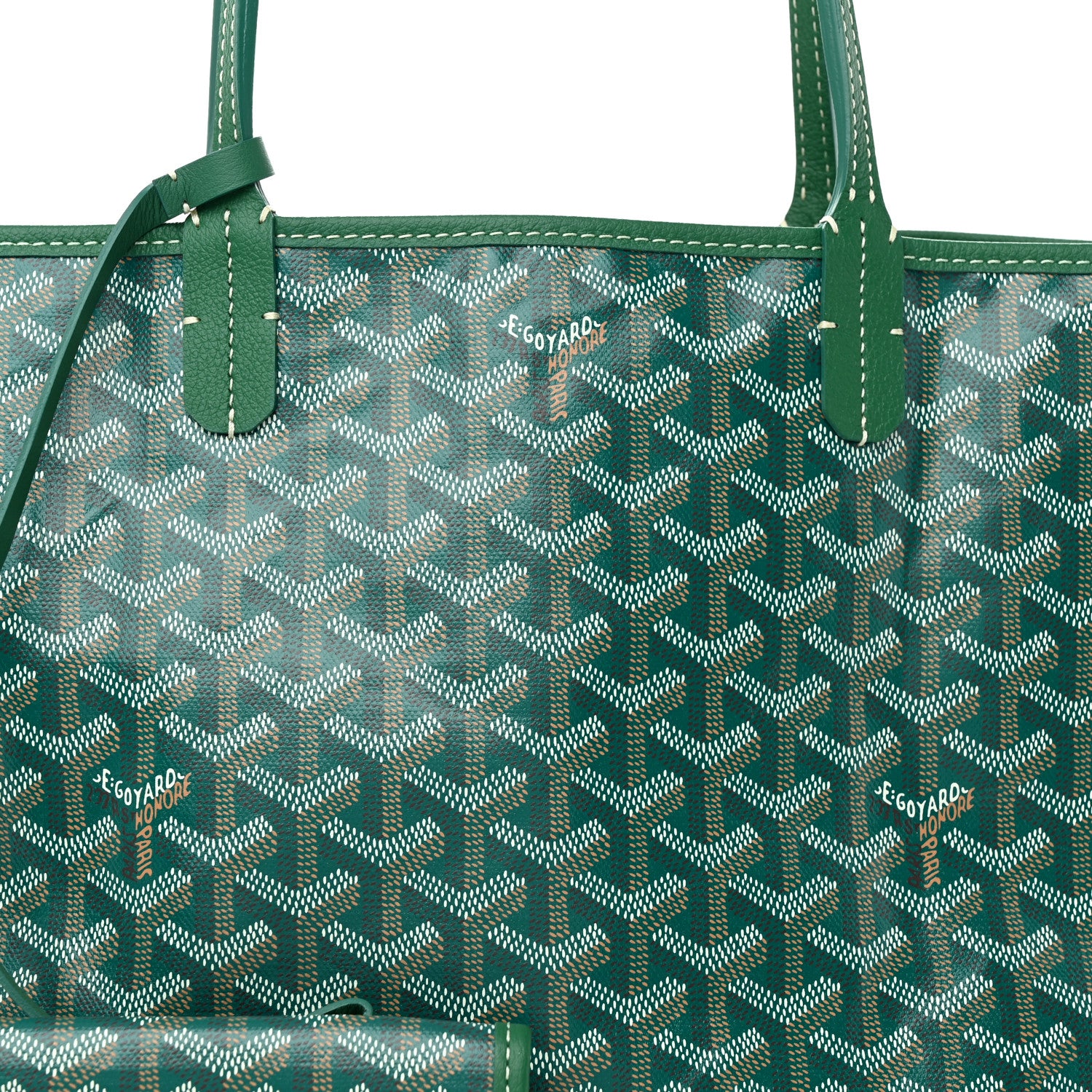 Goyard Goyardine Saint Louis PM Green 7 of 9