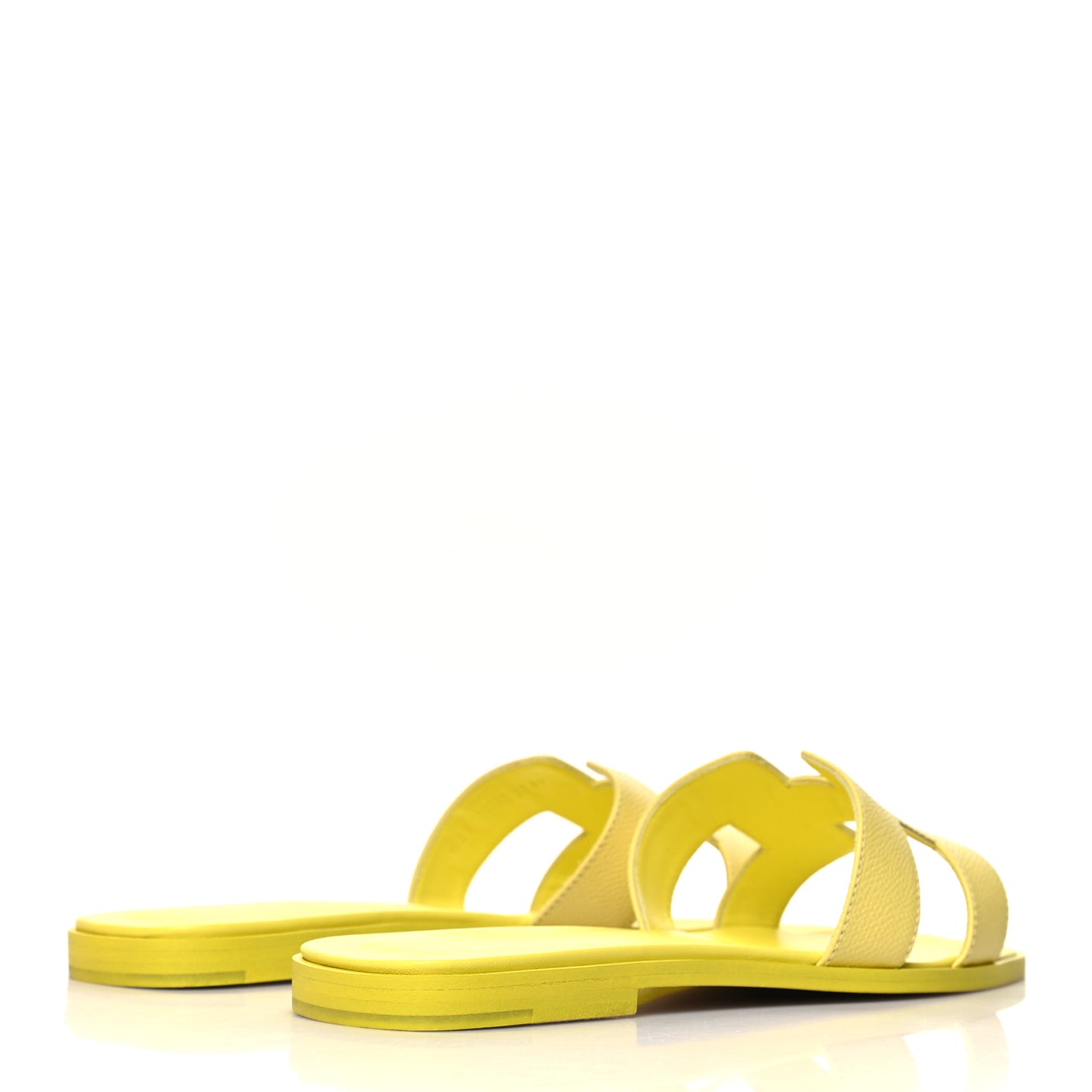 Epsom Oran Sandals 39.5 Jaune Curcuma