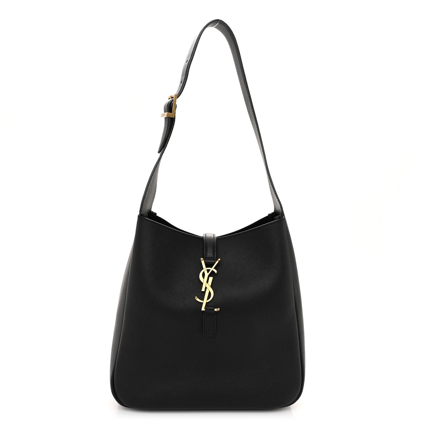 Smooth Calfskin Small Le 5 A 7 Soft Hobo Black