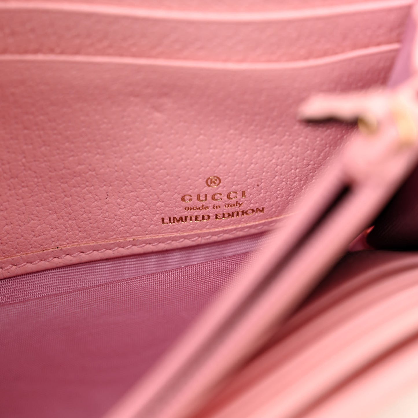 Canvas Flora Wallet On Chain Light Pink