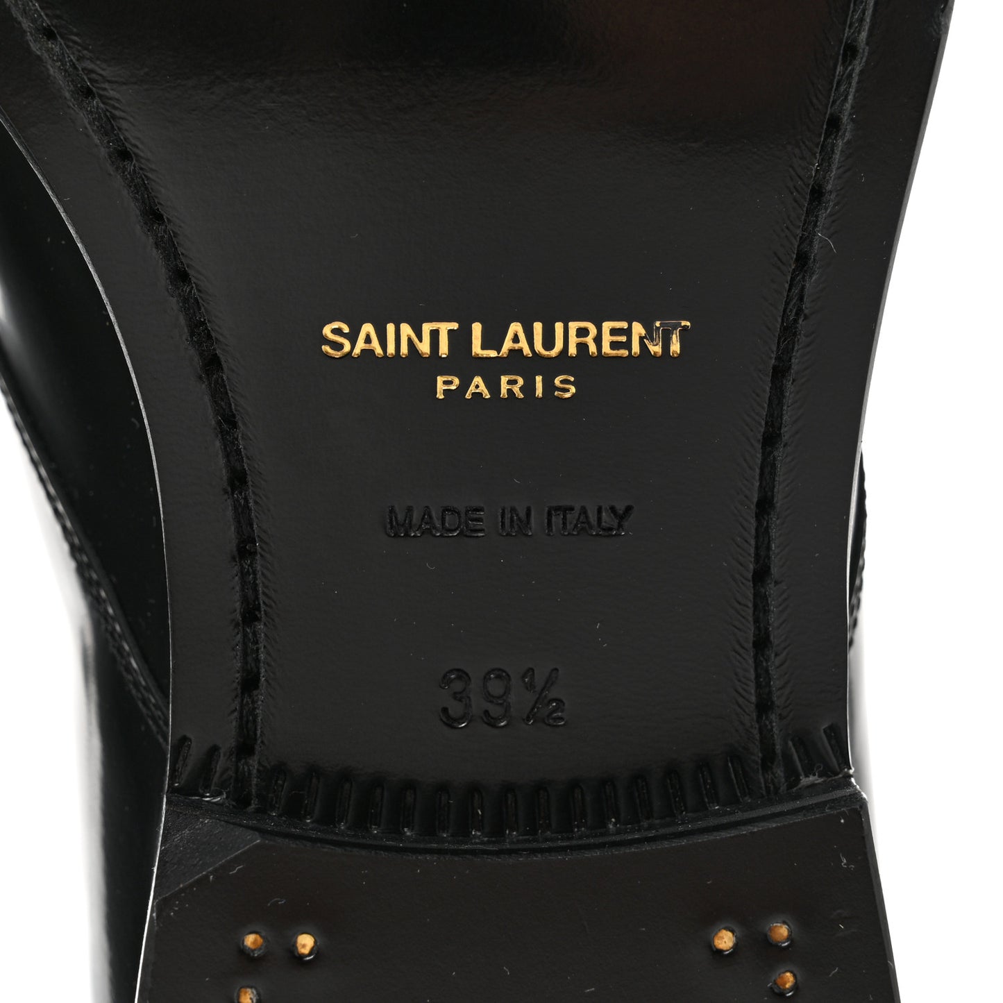 Patent Calfskin Montaigne 25 Uniform 39.5 Black
