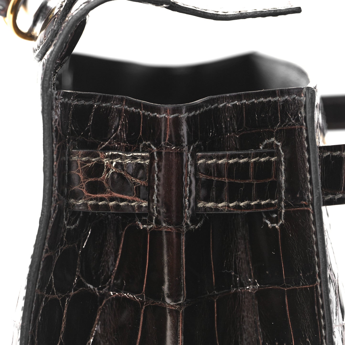 Shiny Niloticus Crocodile Kelly Sellier 28 Macassar