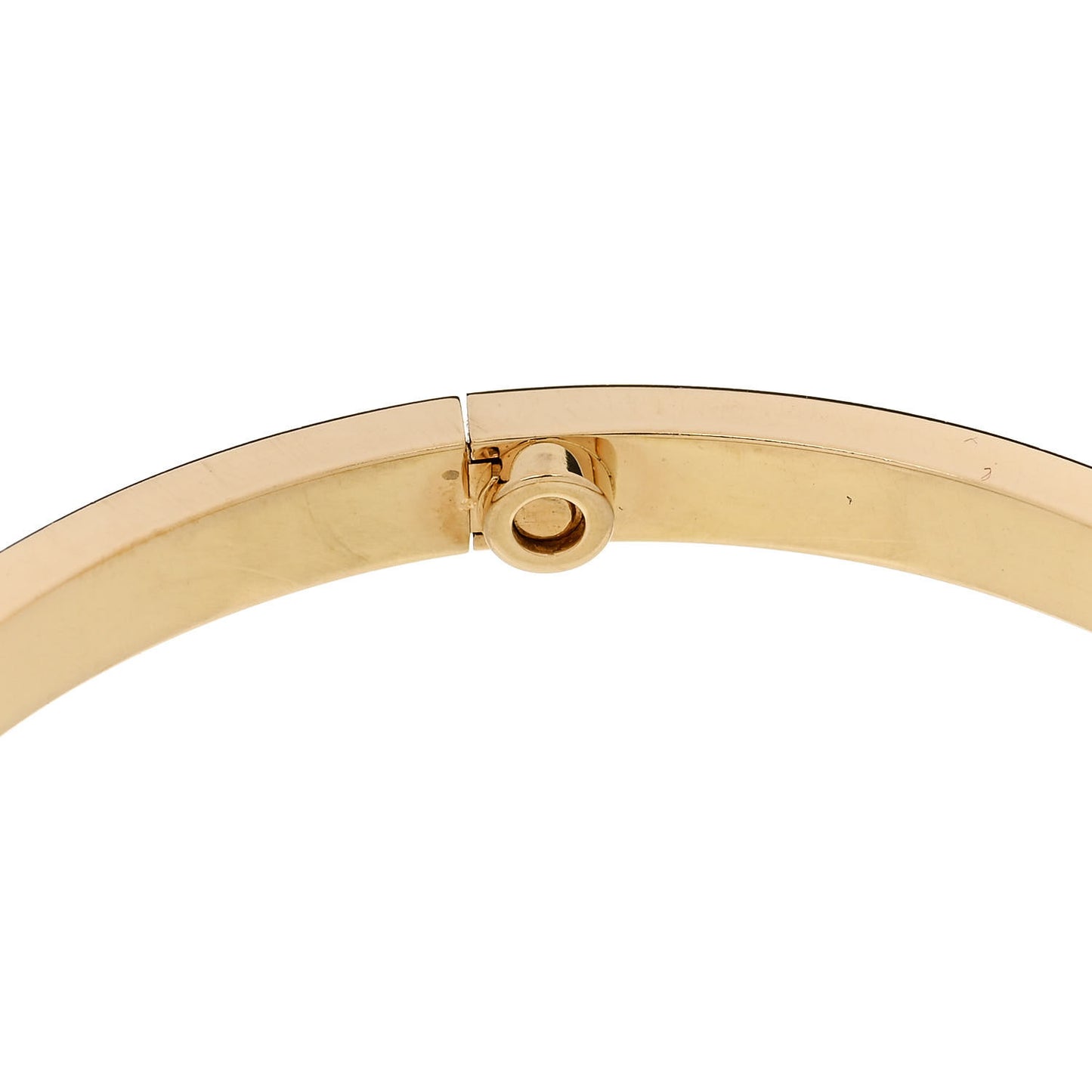 18K Yellow Gold Small LOVE Bracelet 16
