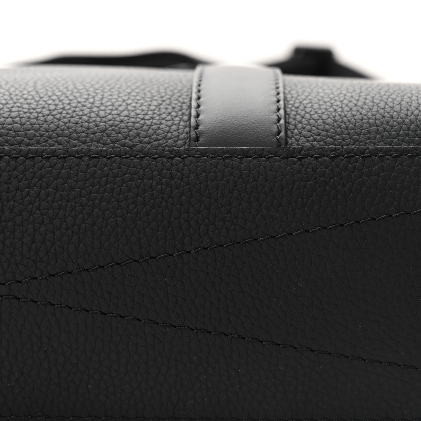 Calfskin Aerogram Takeoff Briefcase Black