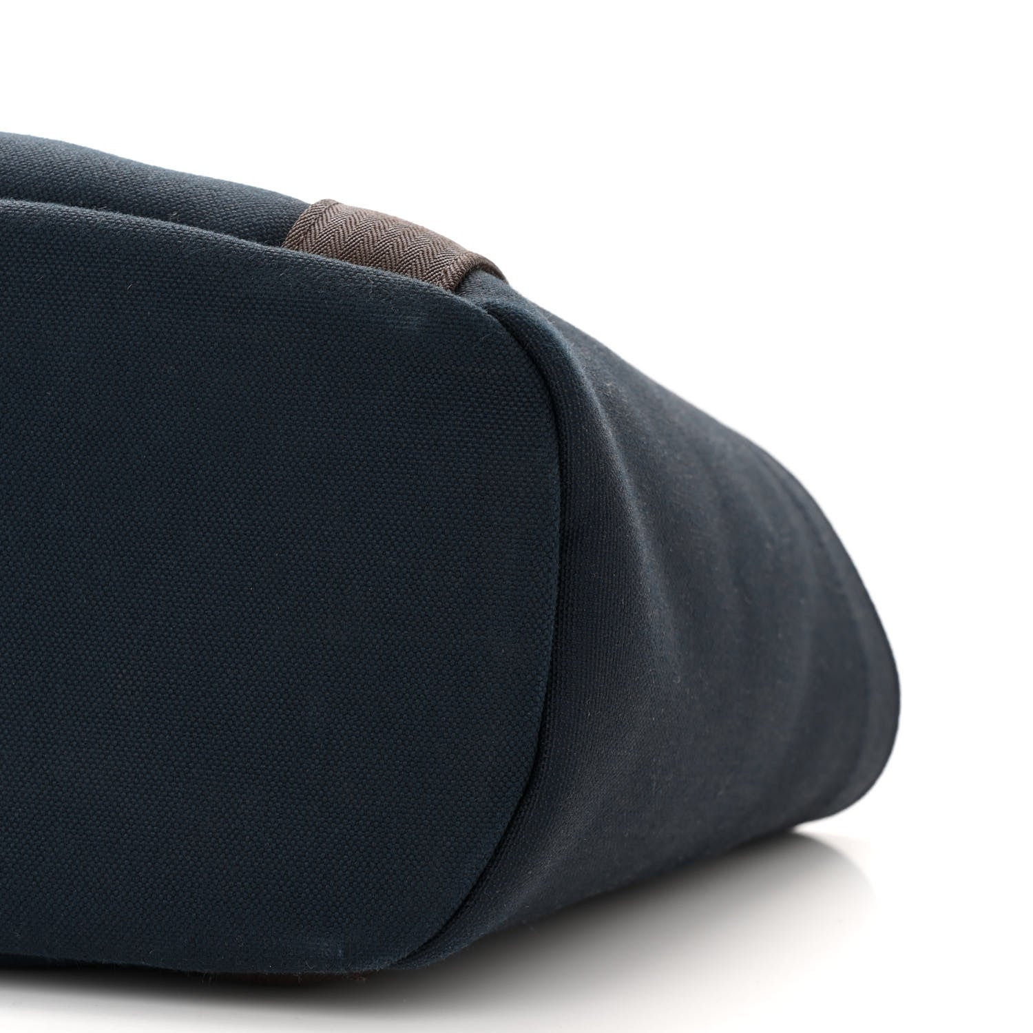 Hermes Canvas The Grooming Bag Bleu Navy Feu 10 of 10