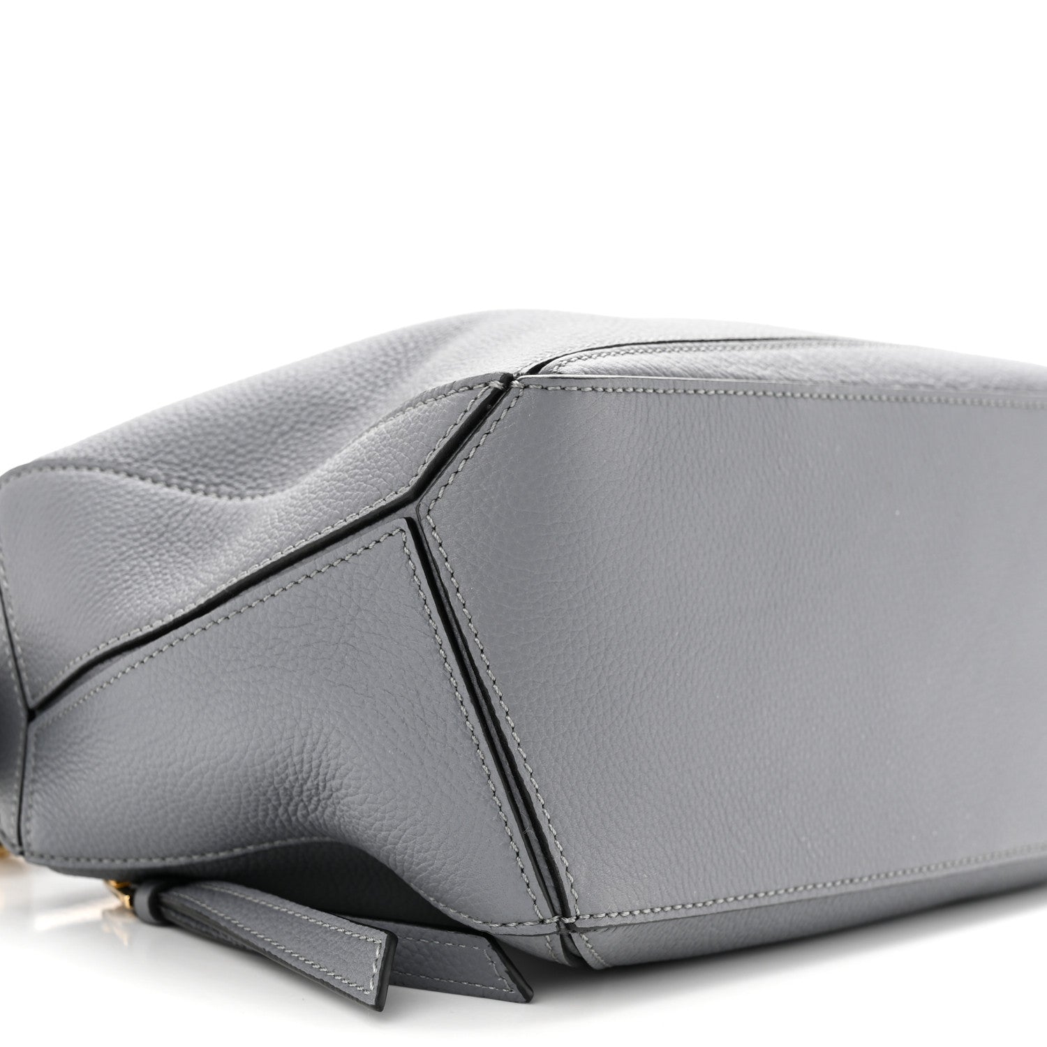 Loewe Calfskin Medium Puzzle Bag Grey 8 of 9