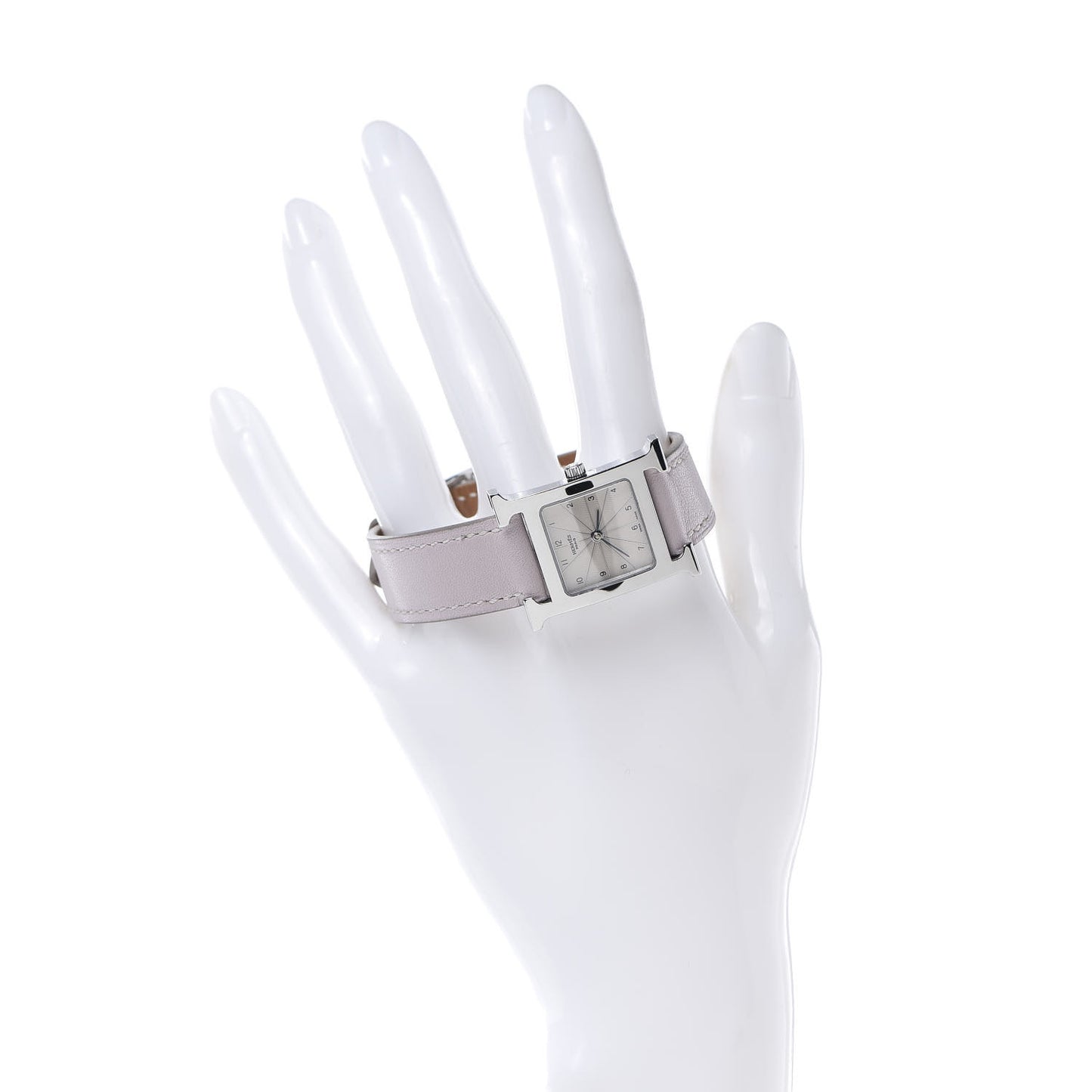 Stainless Steel Swift 21mm Heure H Hour Quartz Watch Rose Dragee