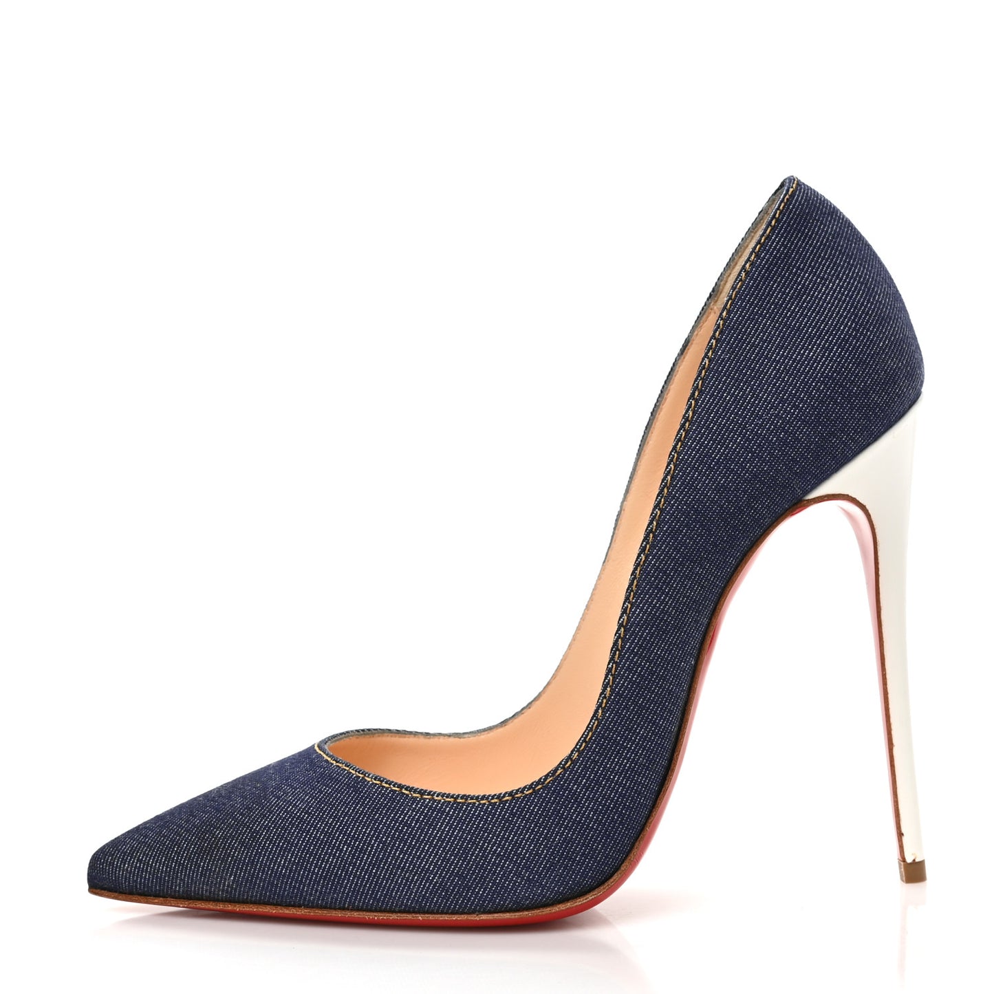 Denim Jazz Calf So Kate 120 Pumps 36 Blue White