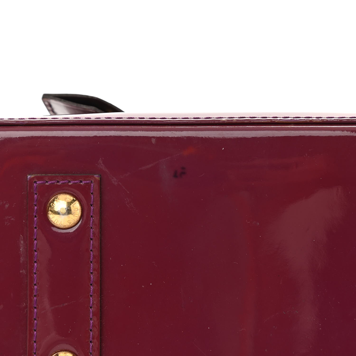 Louis Vuitton Vernis Alma BB Amethyste 11 of 13