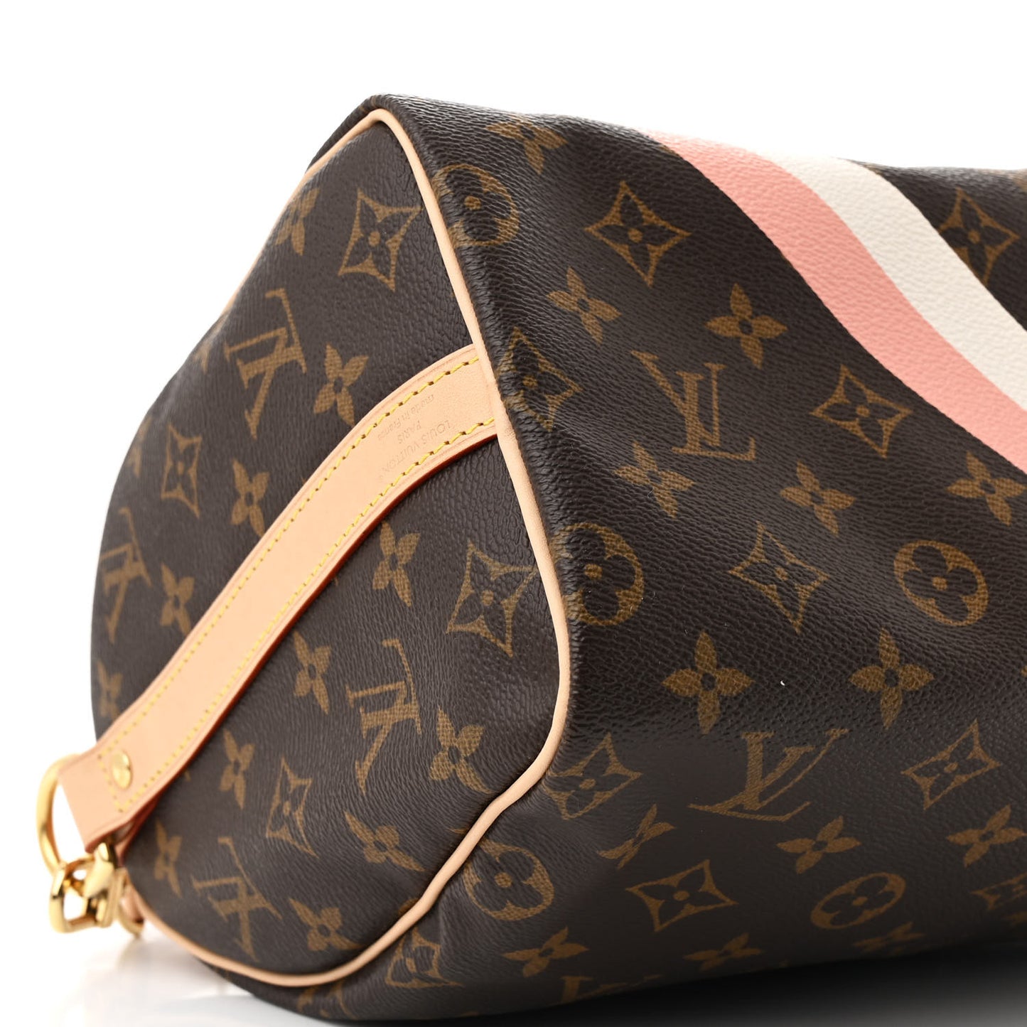 Monogram My LV Heritage Speedy Bandouliere 25 Light Pink White