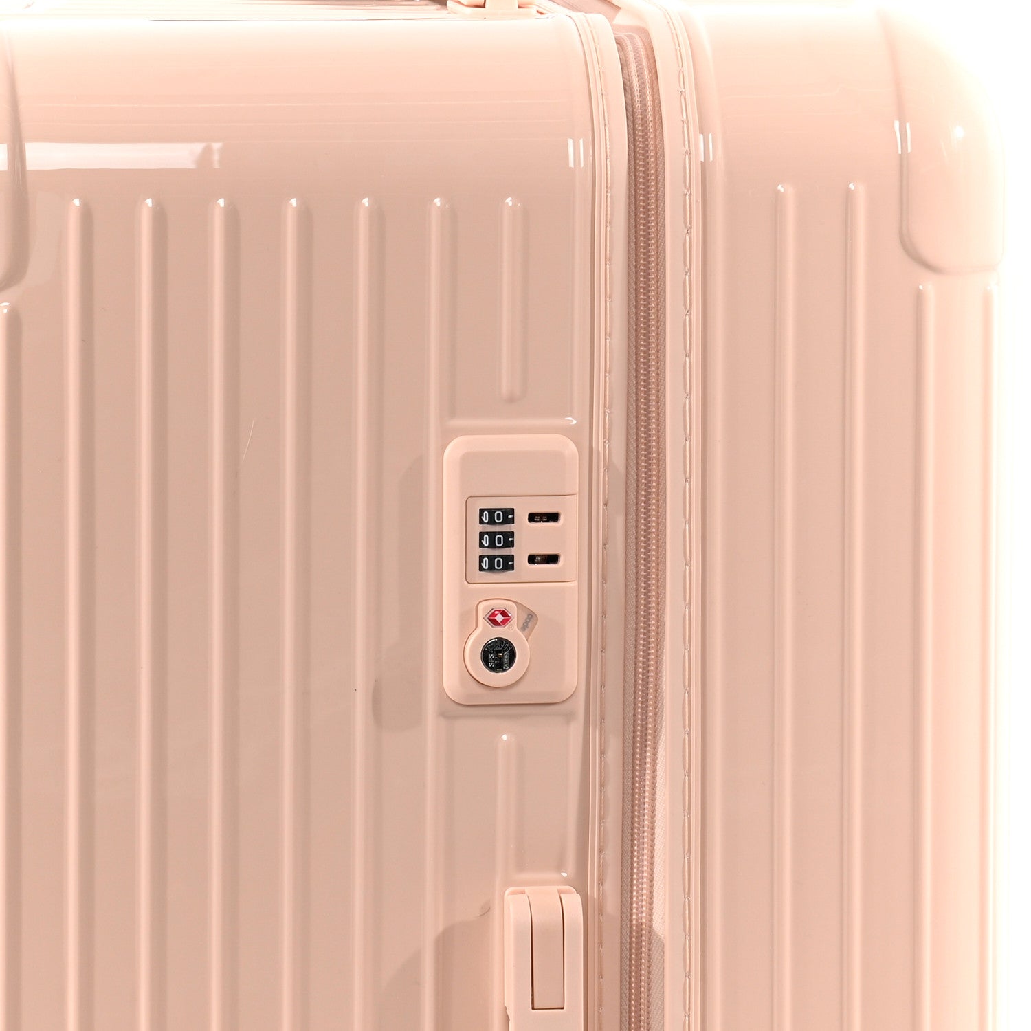 Rimowa Gloss Polycarbonate Essential Trunk Plus Petal Pink 8 of 10