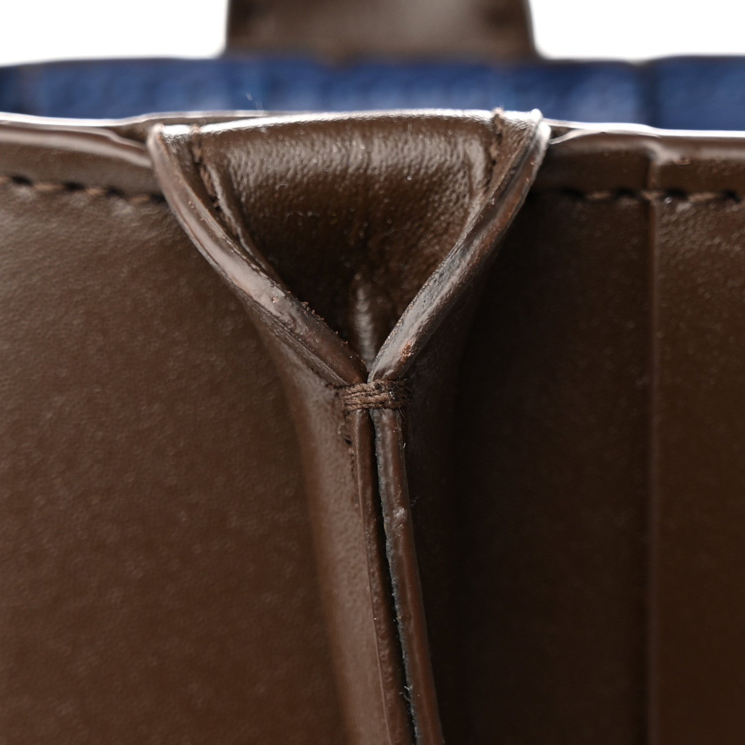 Bottega Veneta Lambskin Maxi Intrecciato Mini North South Cassette Tote Light Brown 10 of 10
