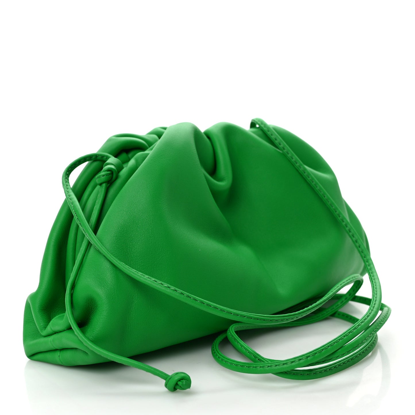 Butter Calfskin The Mini Pouch Parakeet