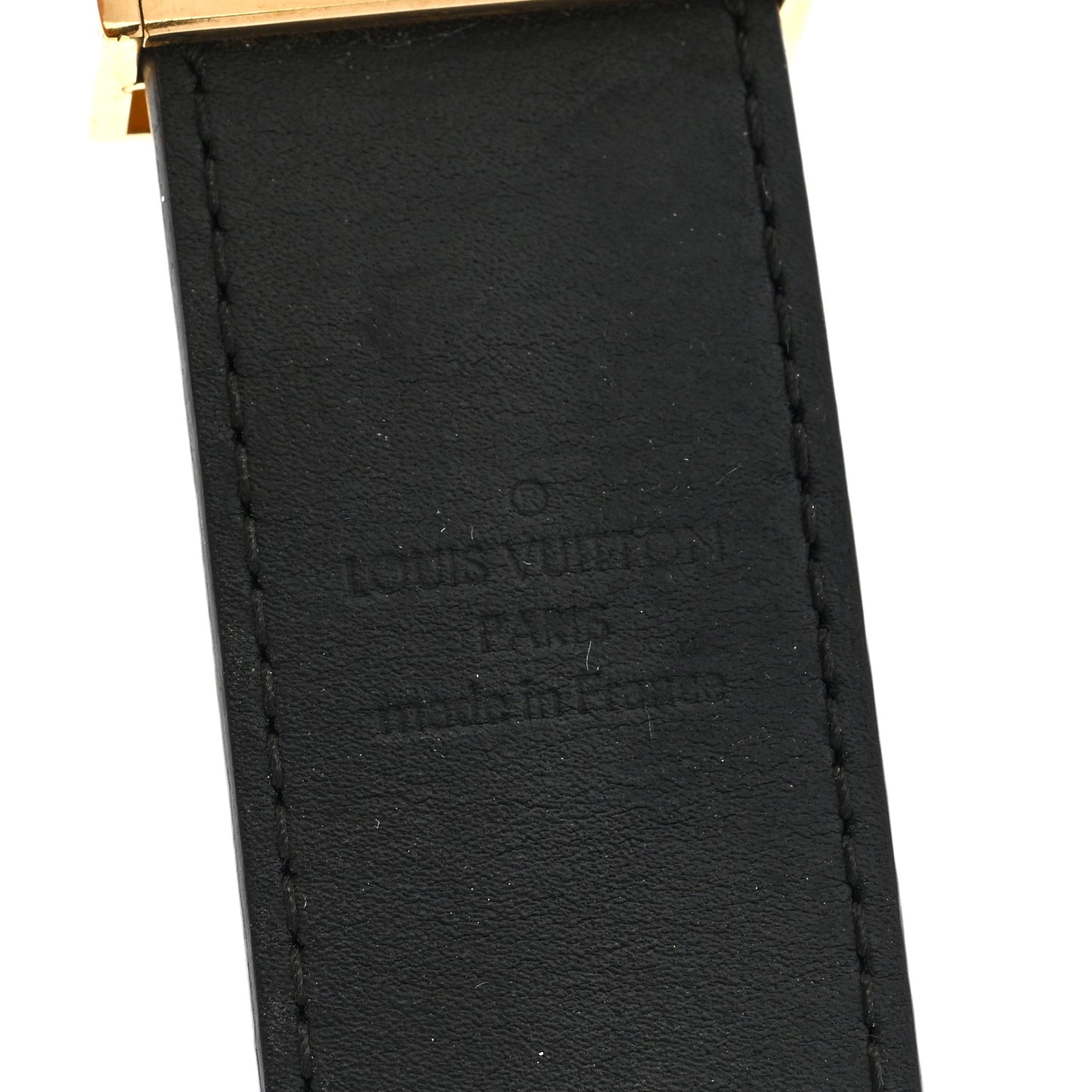 Damier Ebene LV Paris Buckle Belt 85 34 85 34