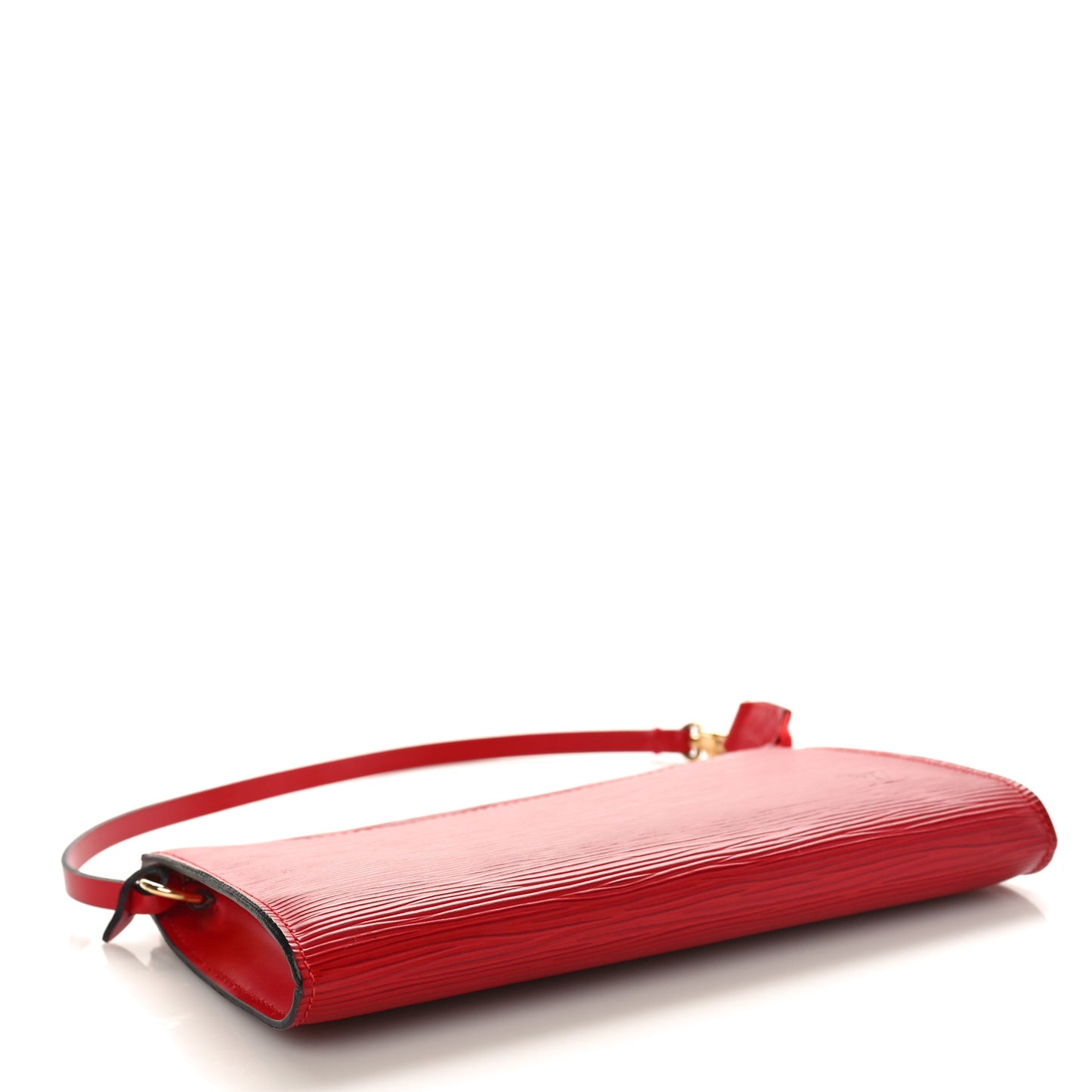 Epi Pochette Accessories 21 Castillan Red