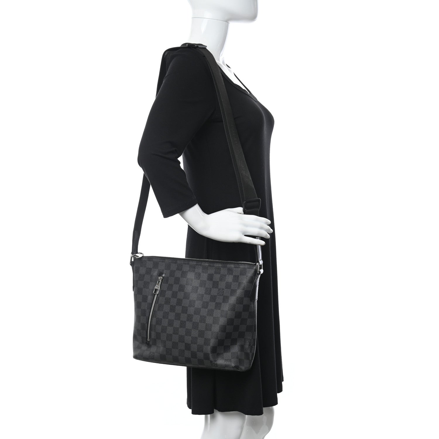 Louis Vuitton Damier Graphite Mick PM 3 of 8