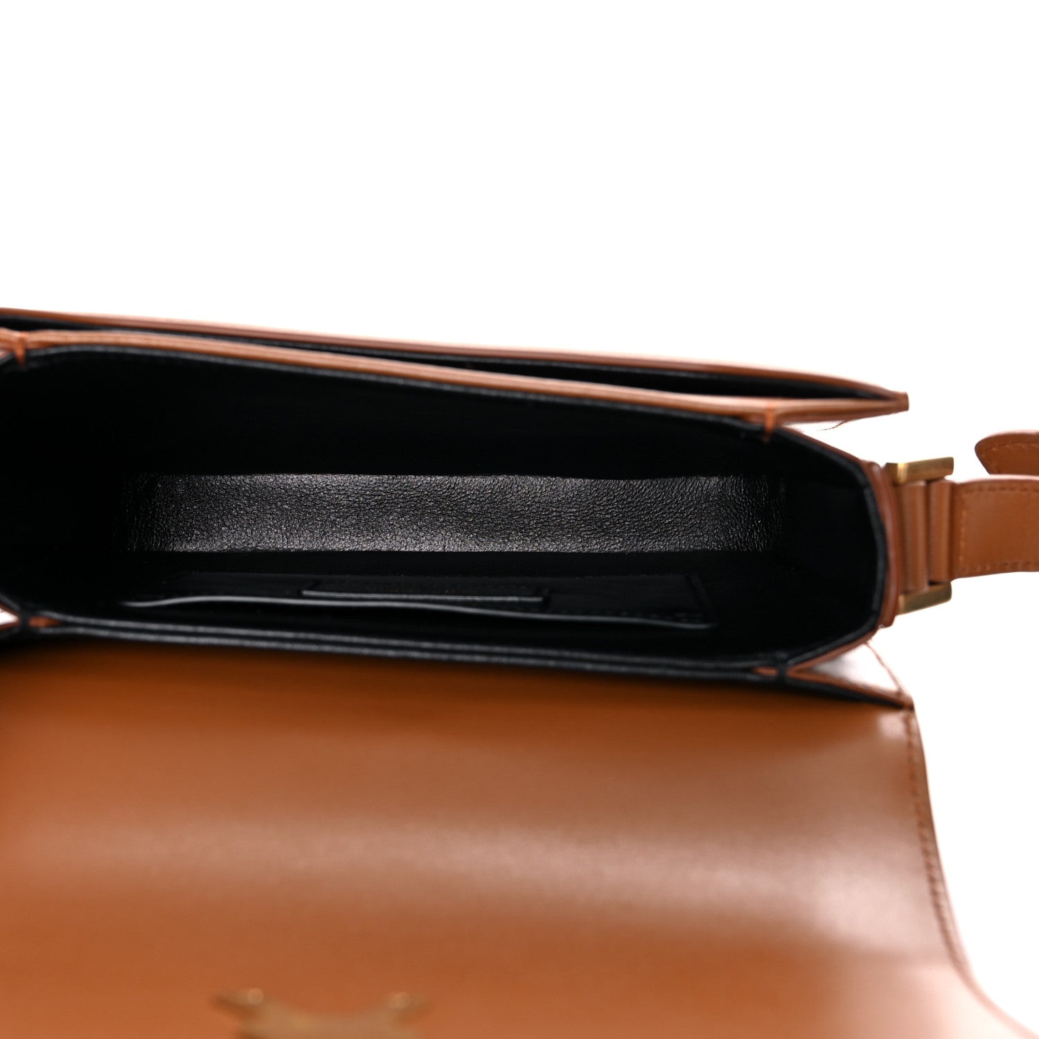 Saint Laurent Courduroy Small Solferino Satchel Brown 6 of 12