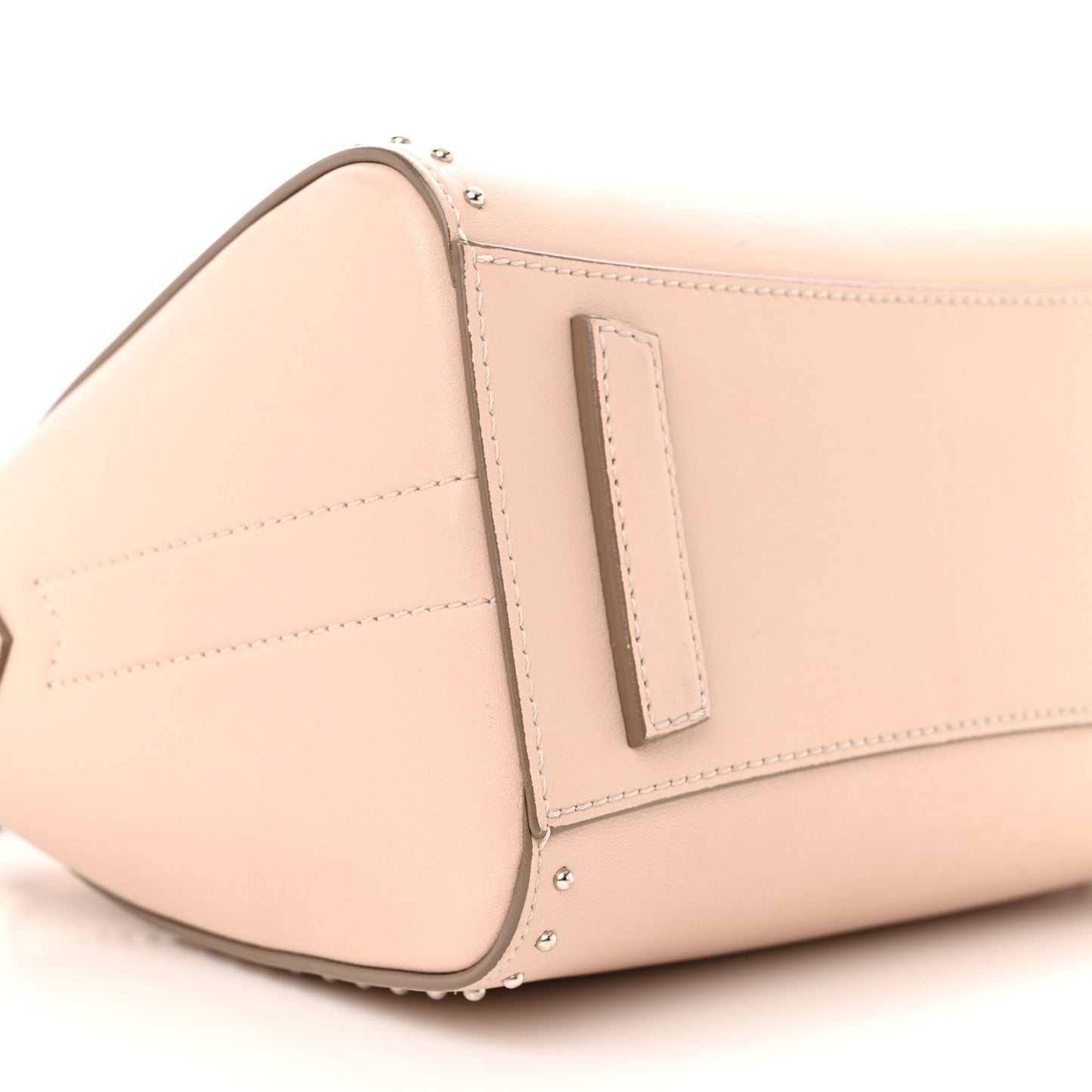Smooth Calfskin Mini Studded Antigona Pale Pink