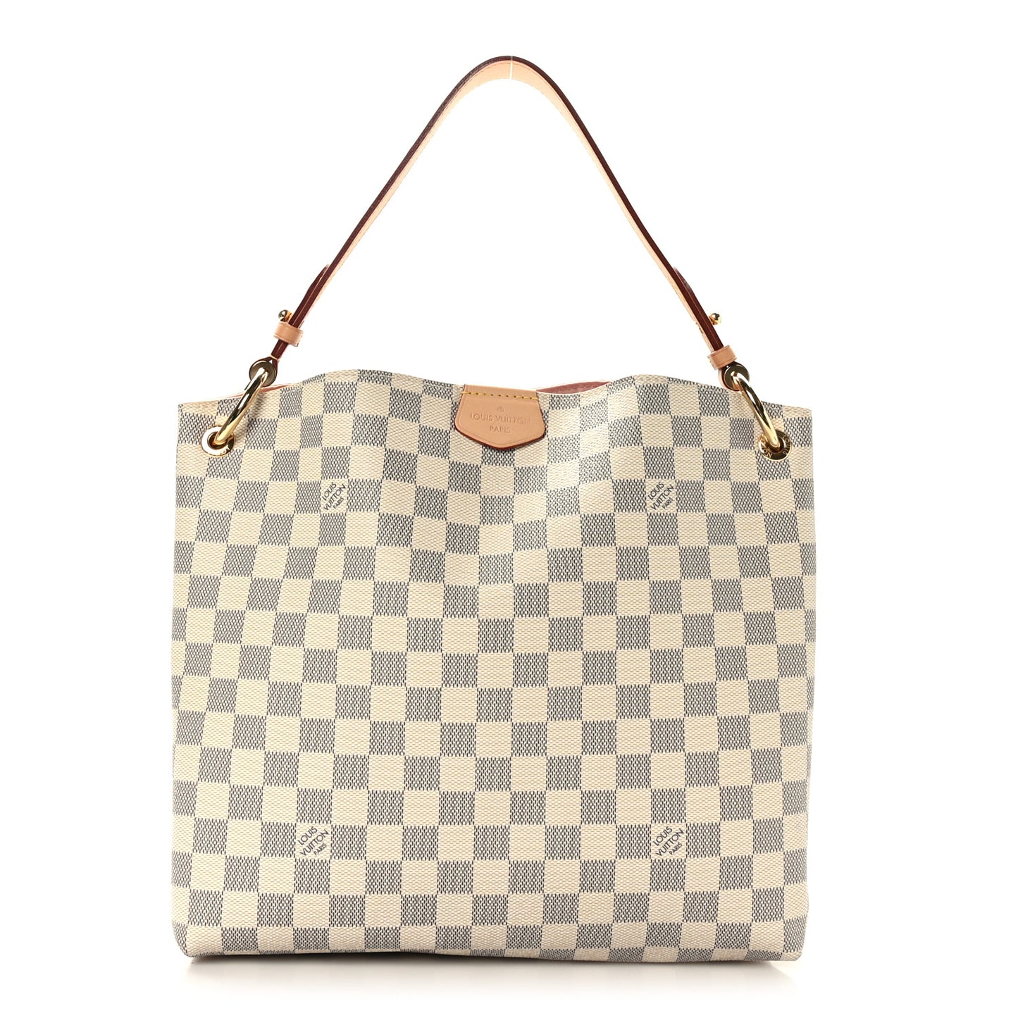Damier Azur Graceful PM Rose Ballerine